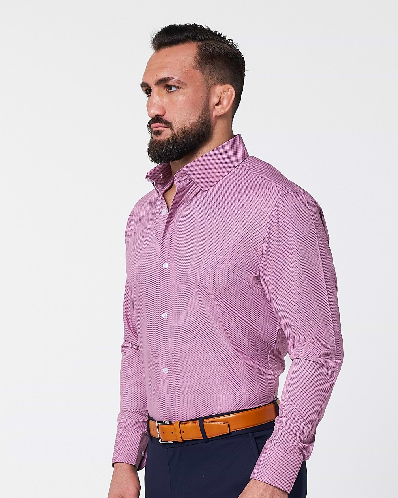 "The Ozzie" Crimson & White Mini Pattern