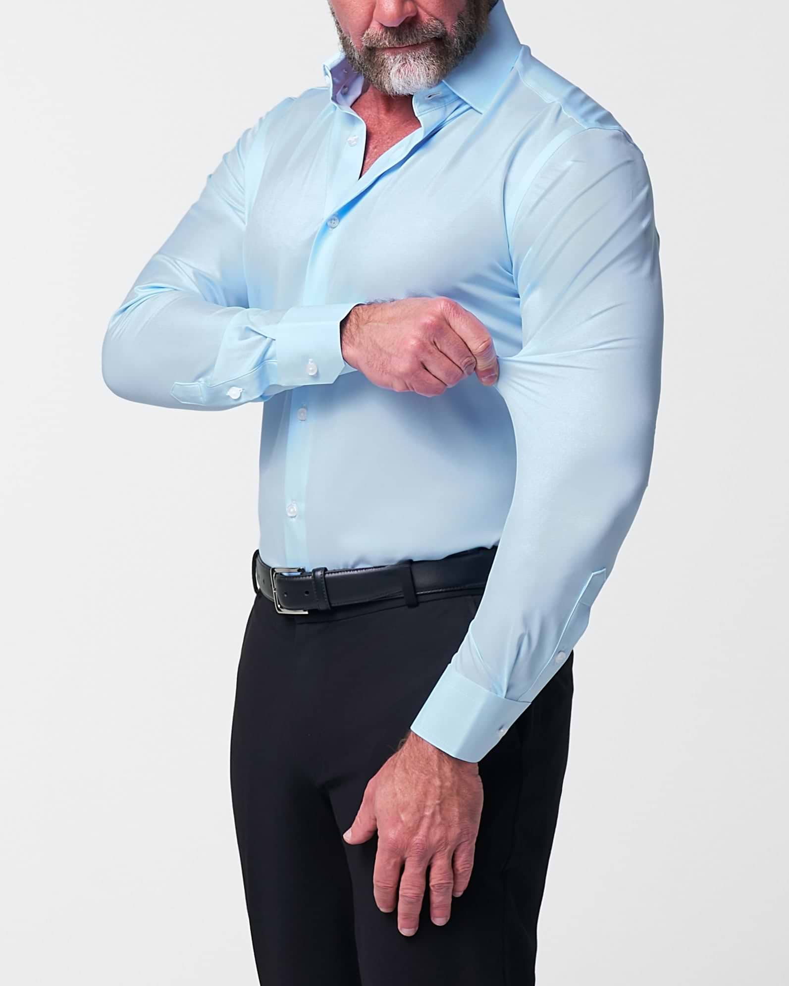 "The Peter" Light Blue Weave