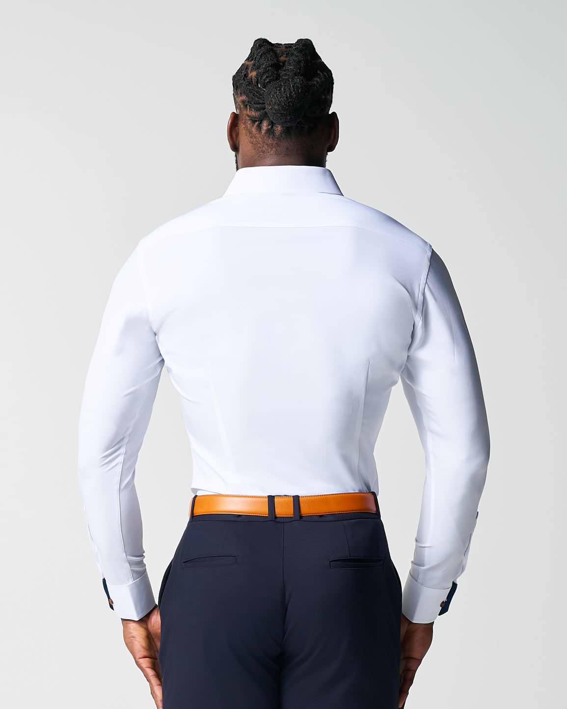 "The Springer" Limited Edition: White with Navy Accents - Classic Fit