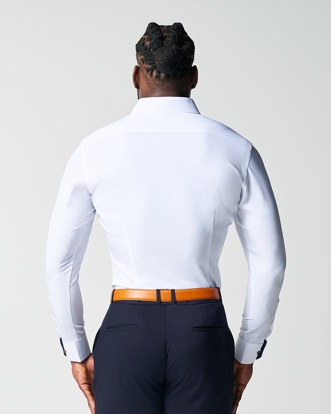 "The Springer" Limited Edition: White with Navy Accents - Classic Fit
