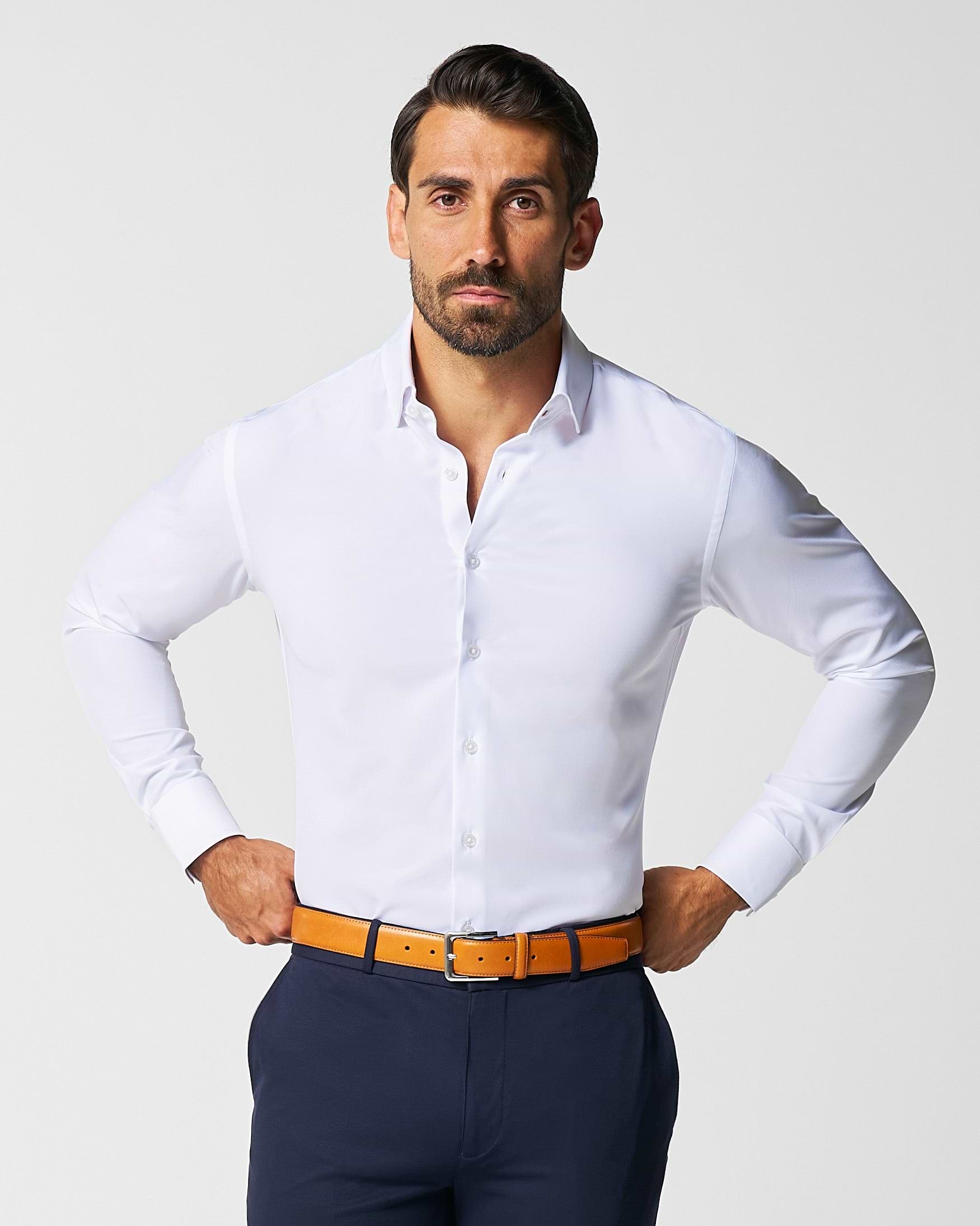 "The Everest" Winter-Weight Solid White