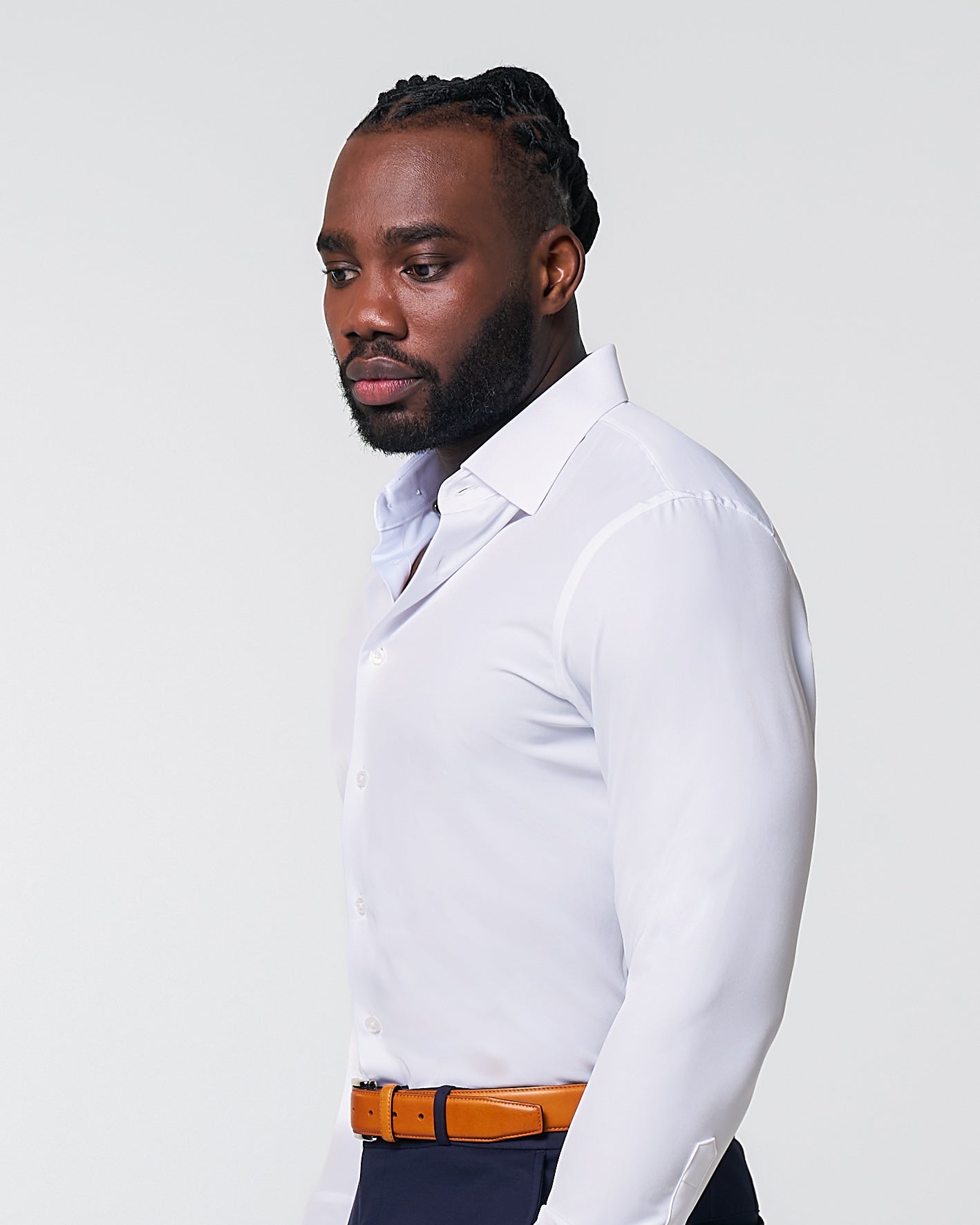 "The Everest" Winter-Weight Solid White