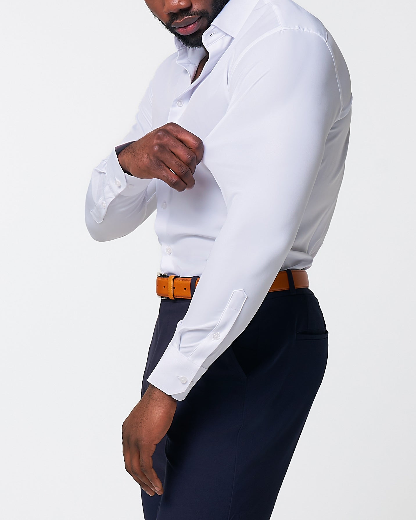 "The Everest" Winter-Weight Solid White