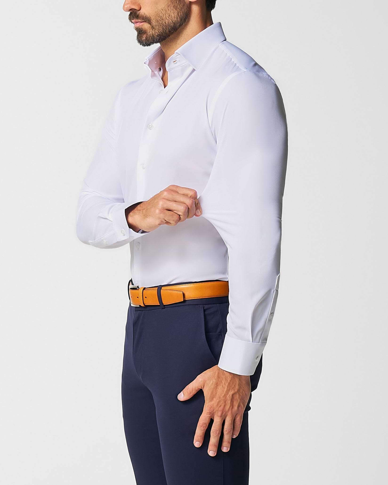 "The Everest" Winter-Weight Solid White