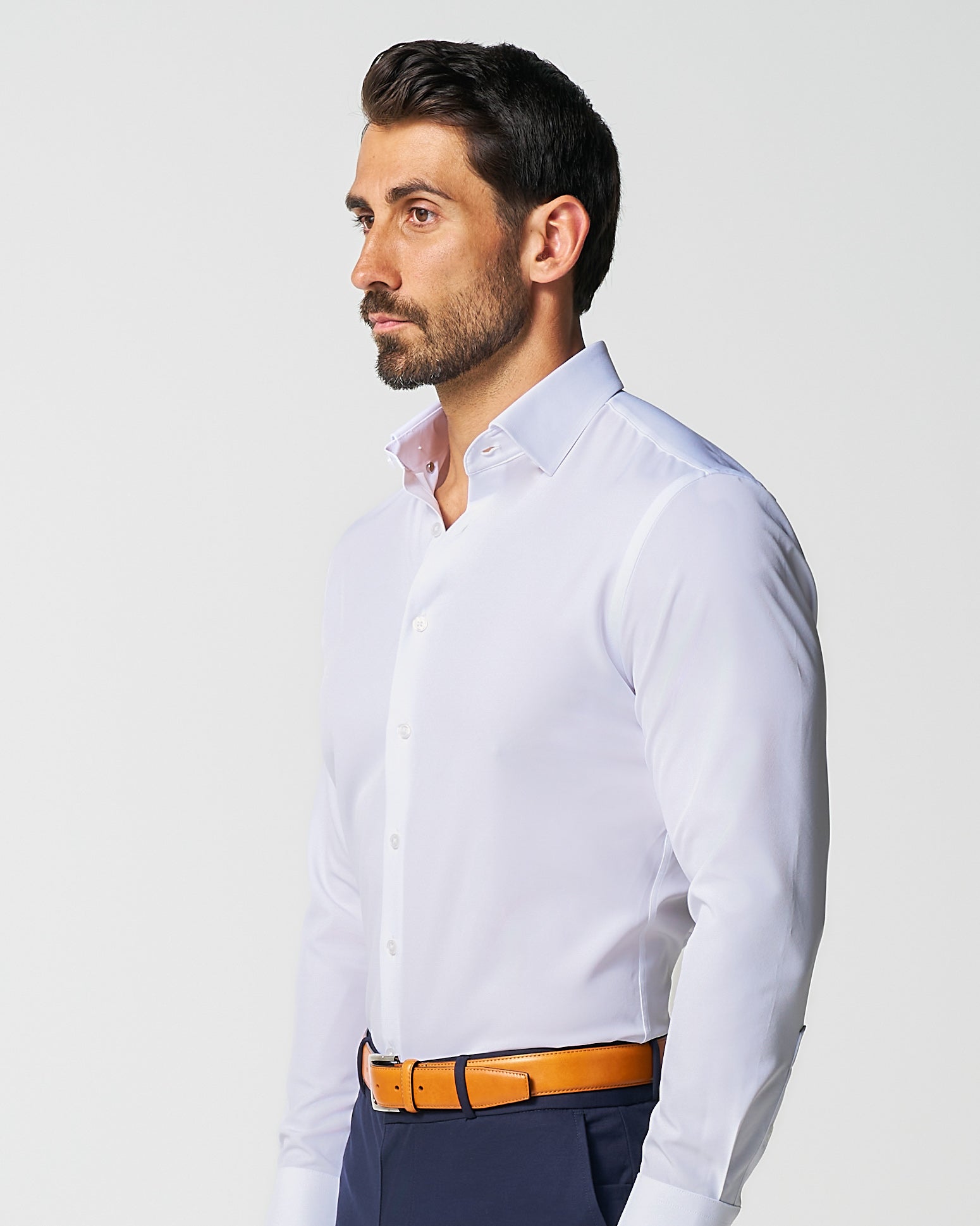 "The Everest" Winter-Weight Solid White