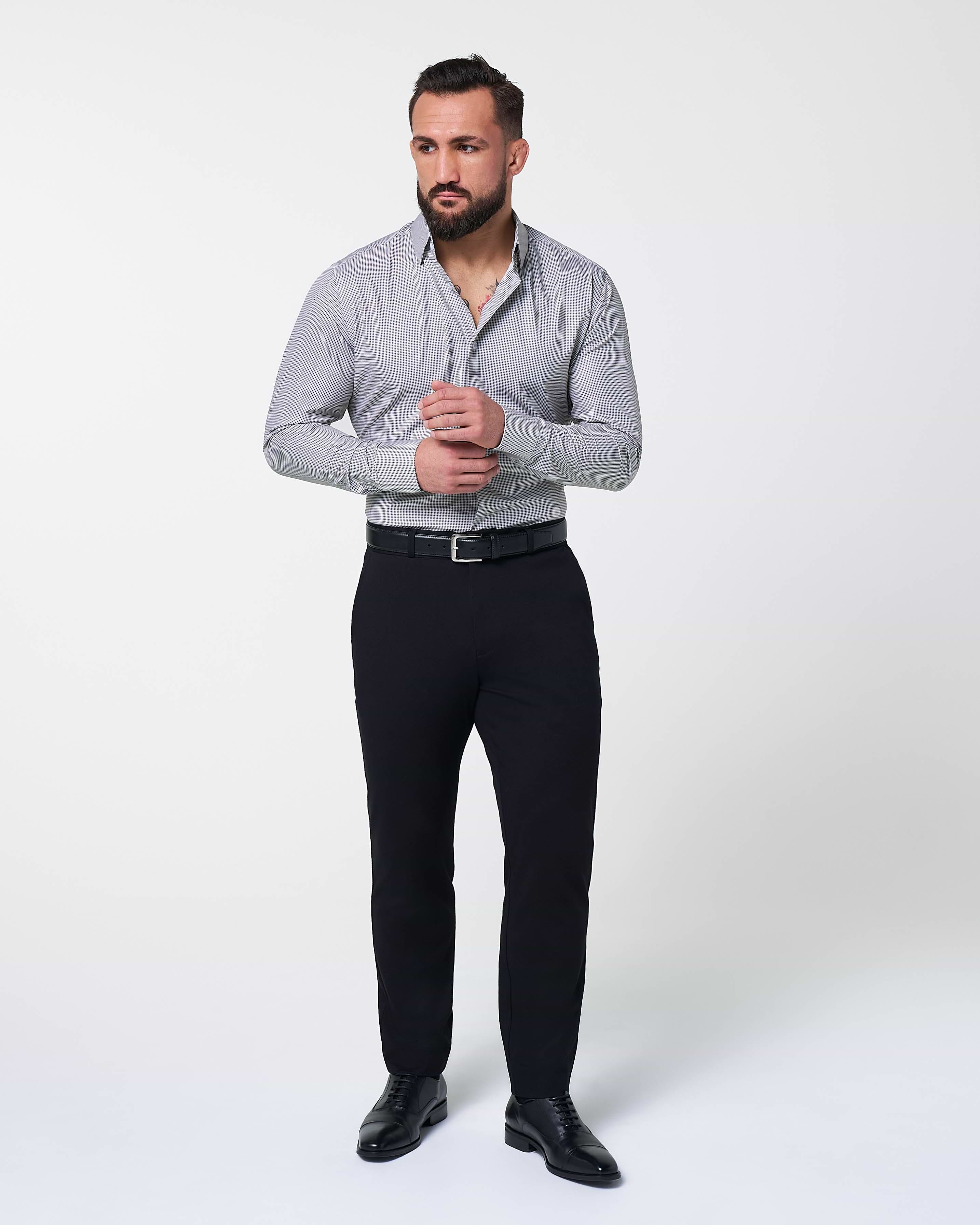 "The Vancouver" Brown Houndstooth