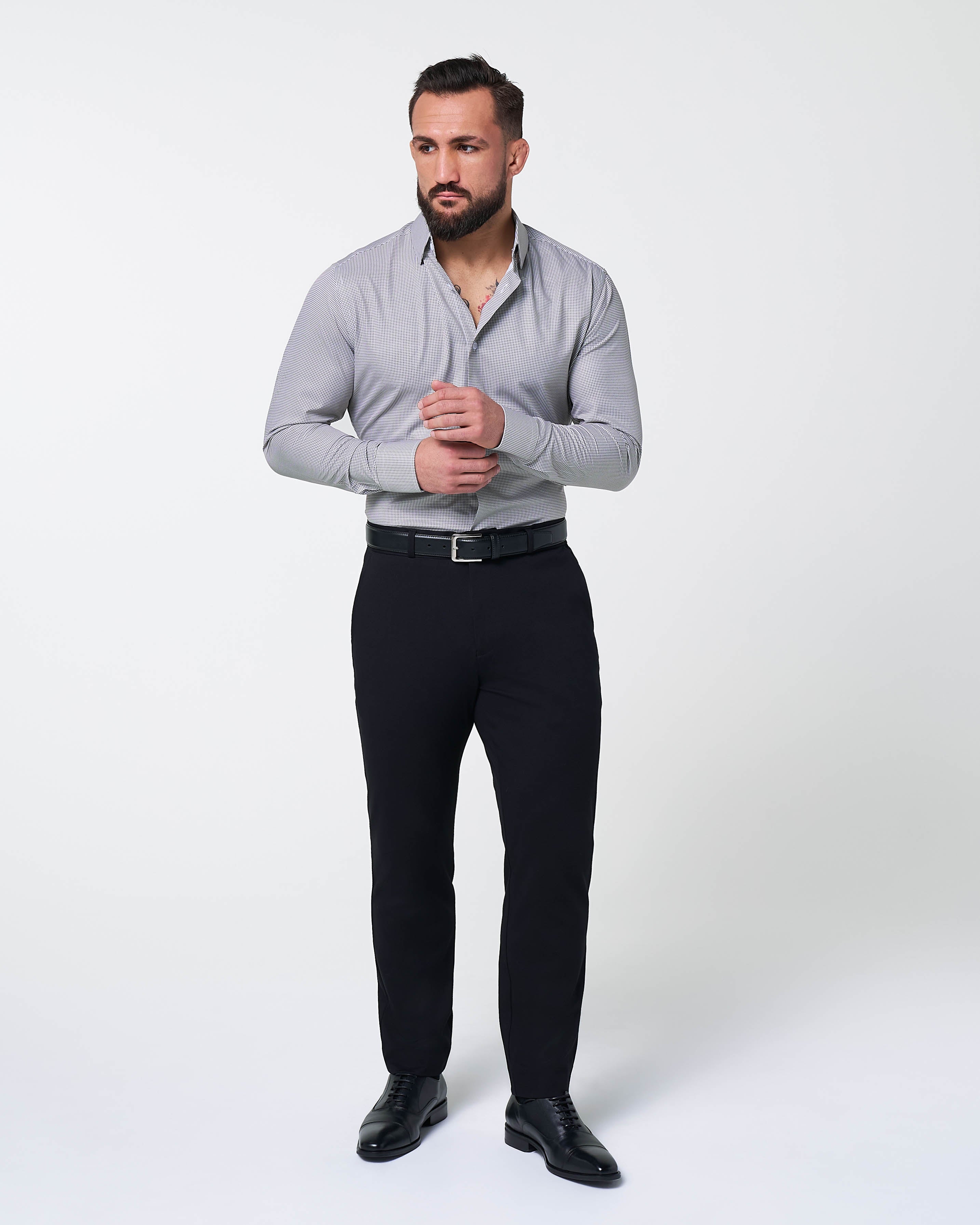 "The Vancouver" Brown Houndstooth