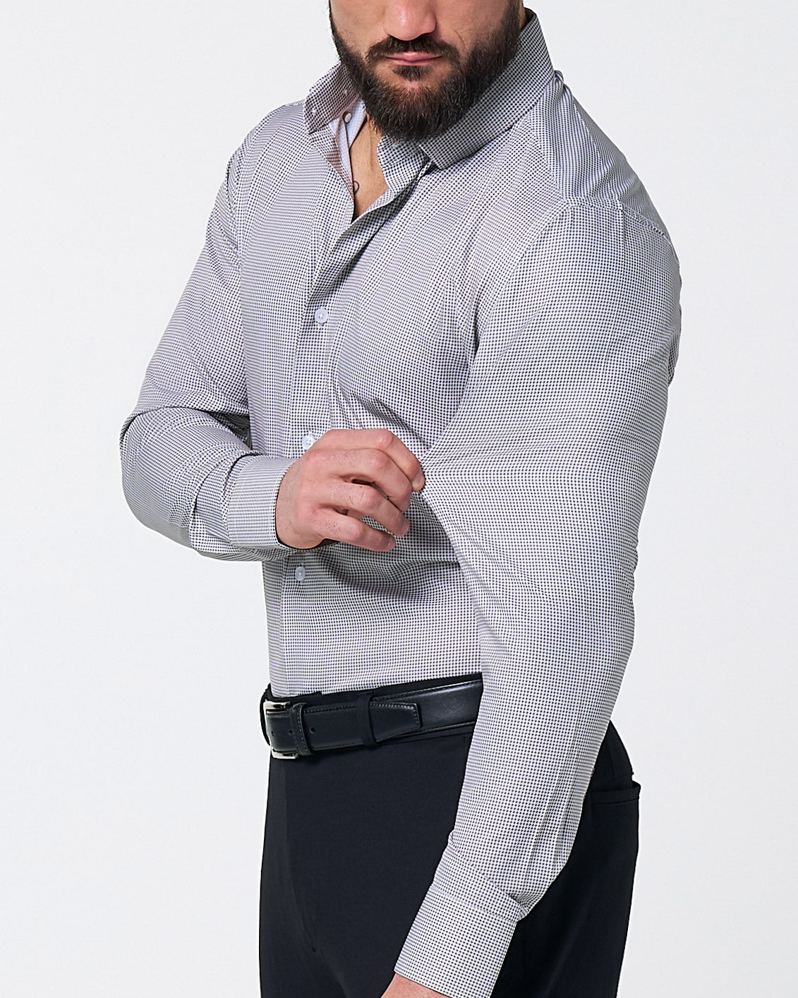 "The Vancouver" Brown Houndstooth