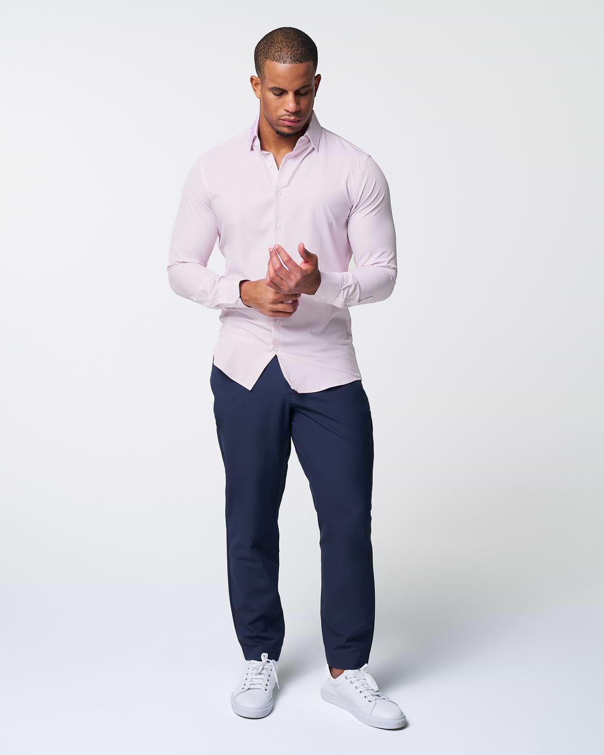 ''The Winchester" Pink Weave - Classic Fit