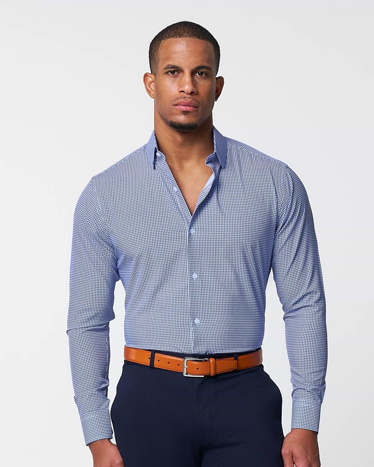 "The Wyndham" Royal Blue & White Square