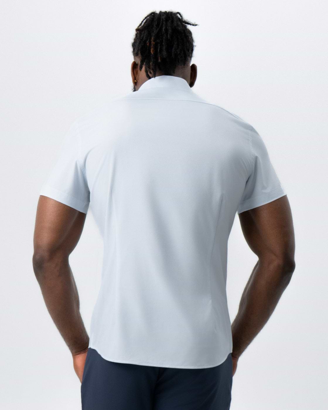 "The Frank" Mini Navy Dot