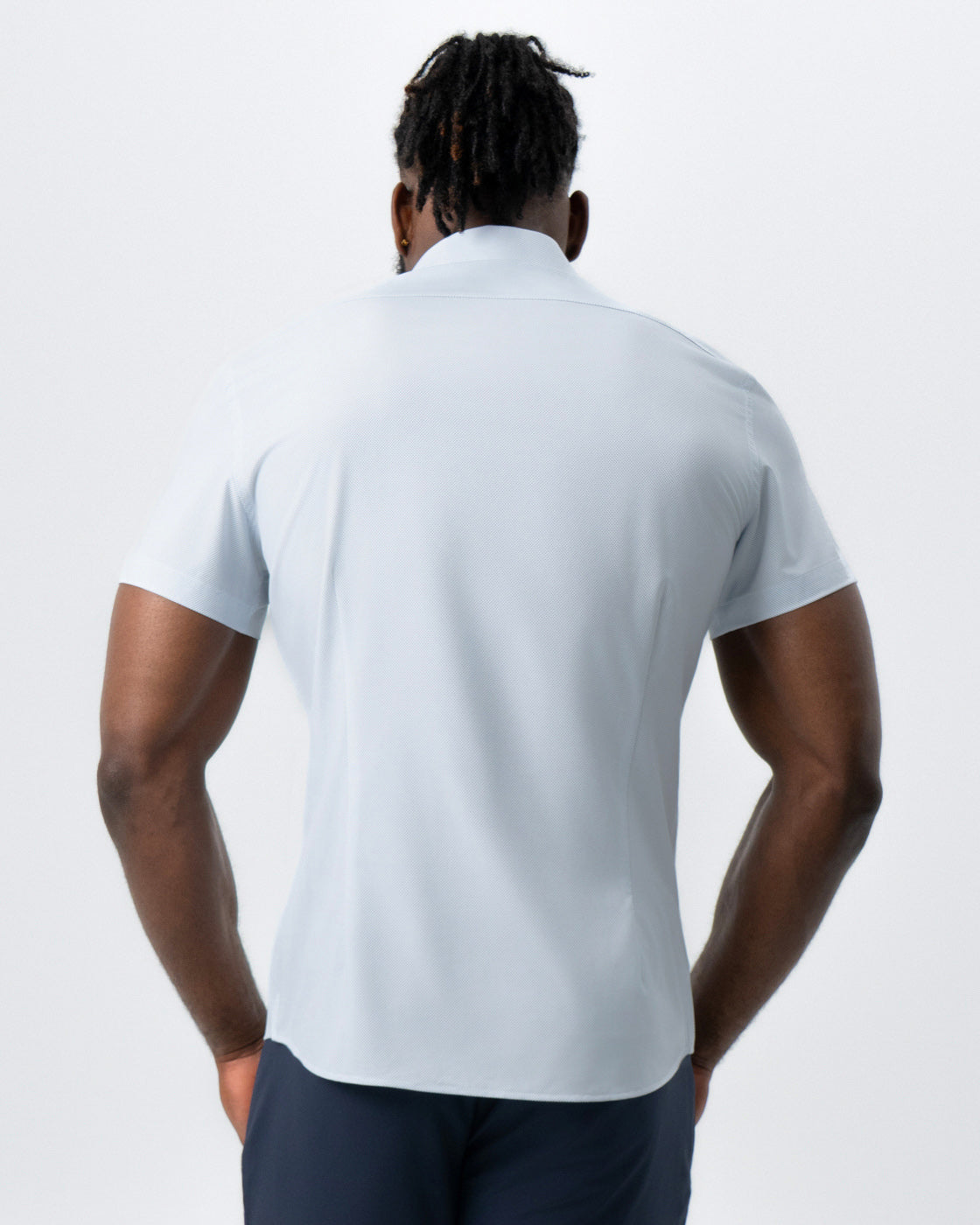 "The Frank" Mini Navy Dot