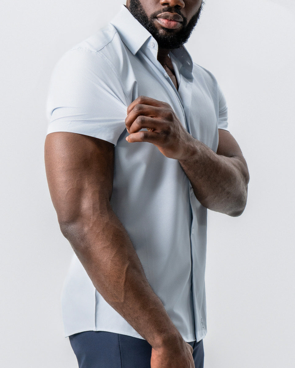 "The Frank" Mini Navy Dot