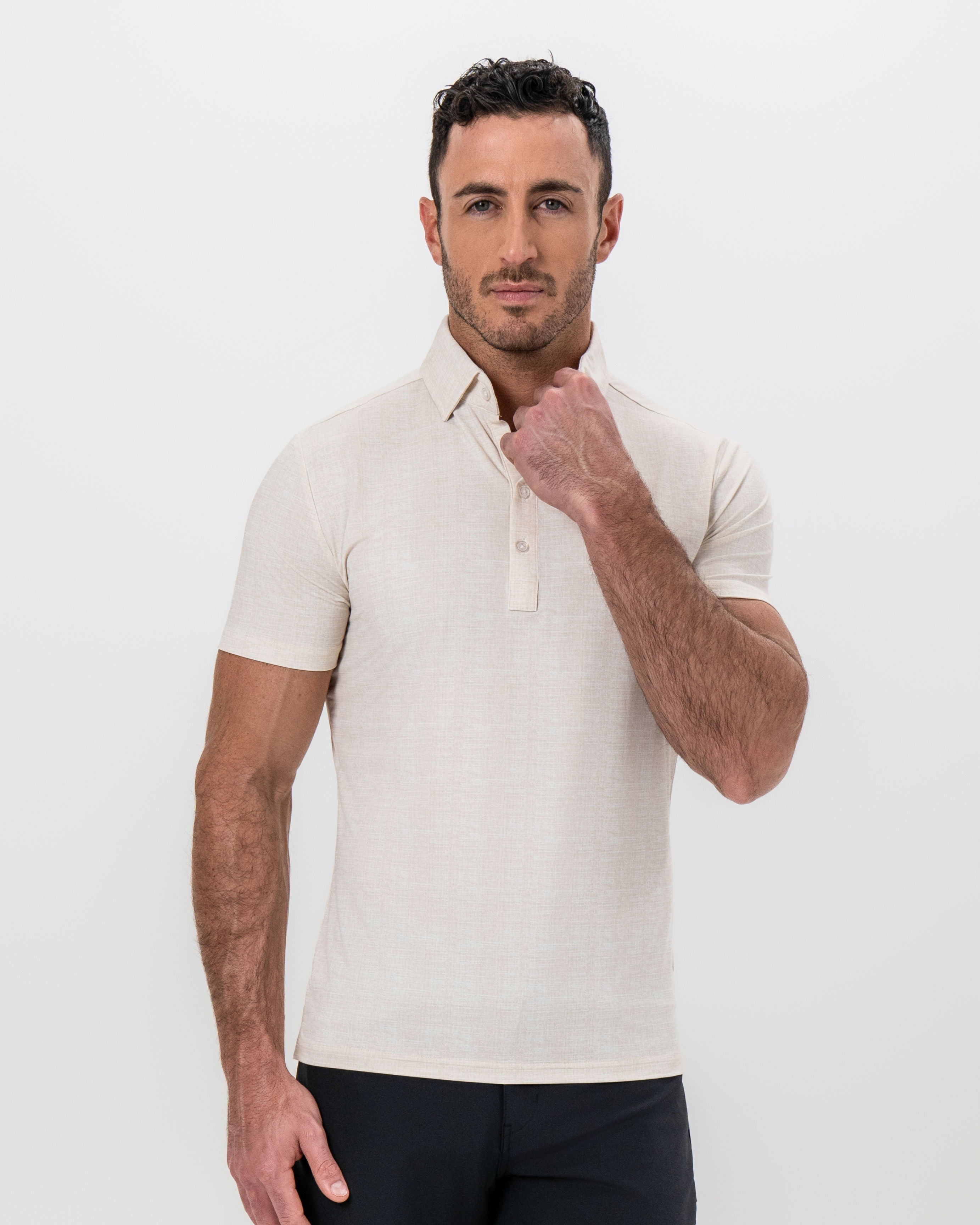 "The Sanders" Linen Tan