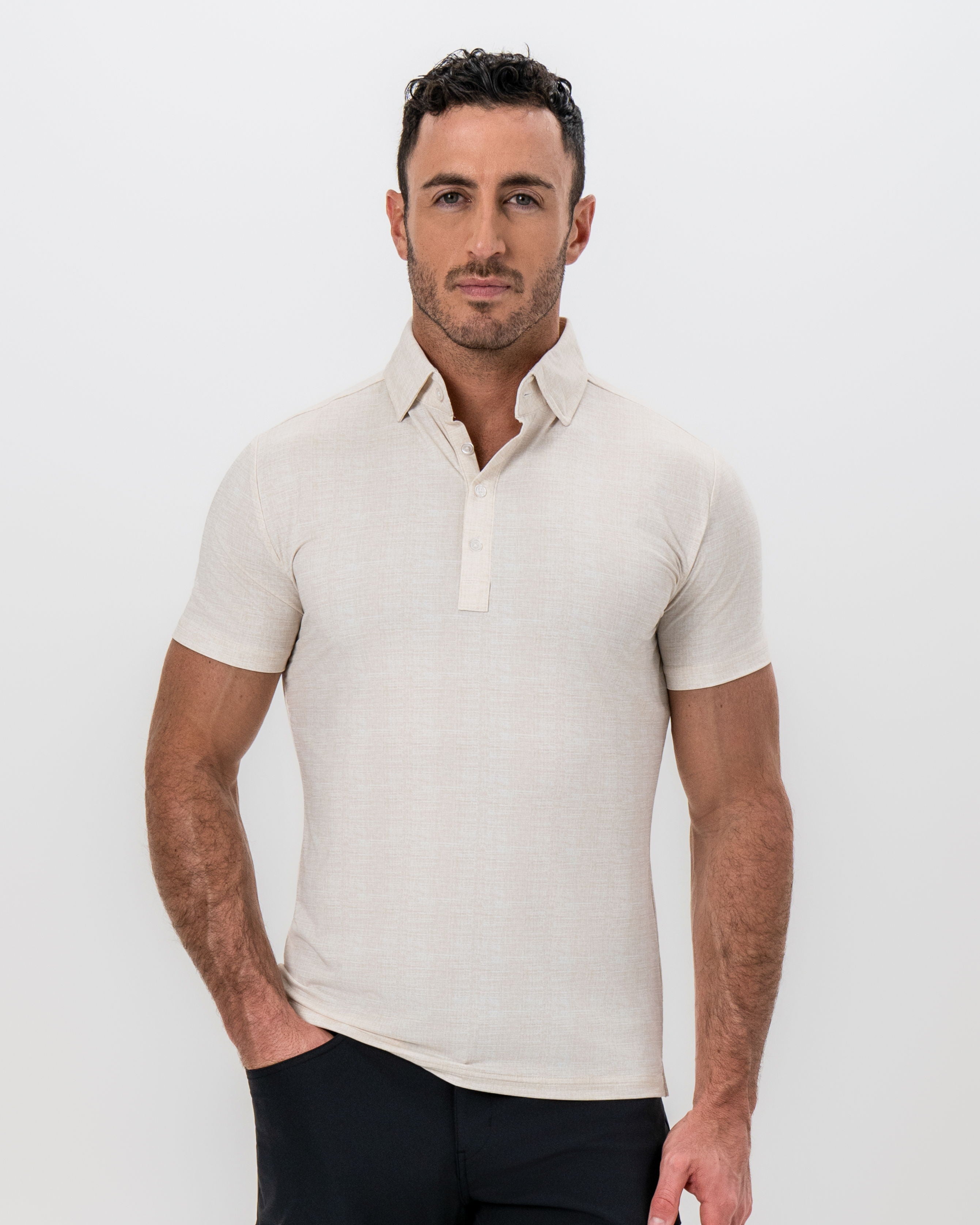 "The Sanders" Linen Tan