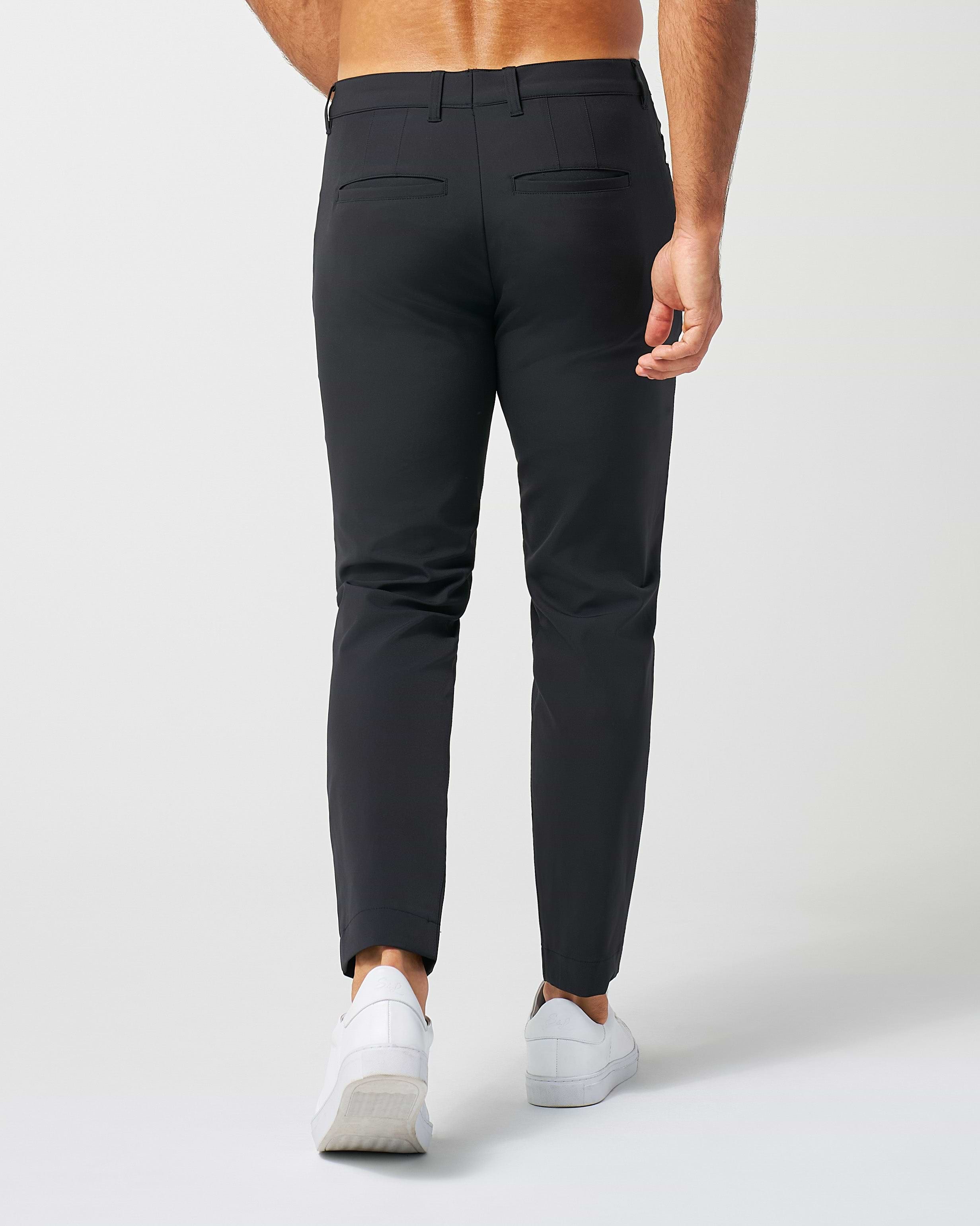 Athletic Fit Stretch Tech Chino - Black