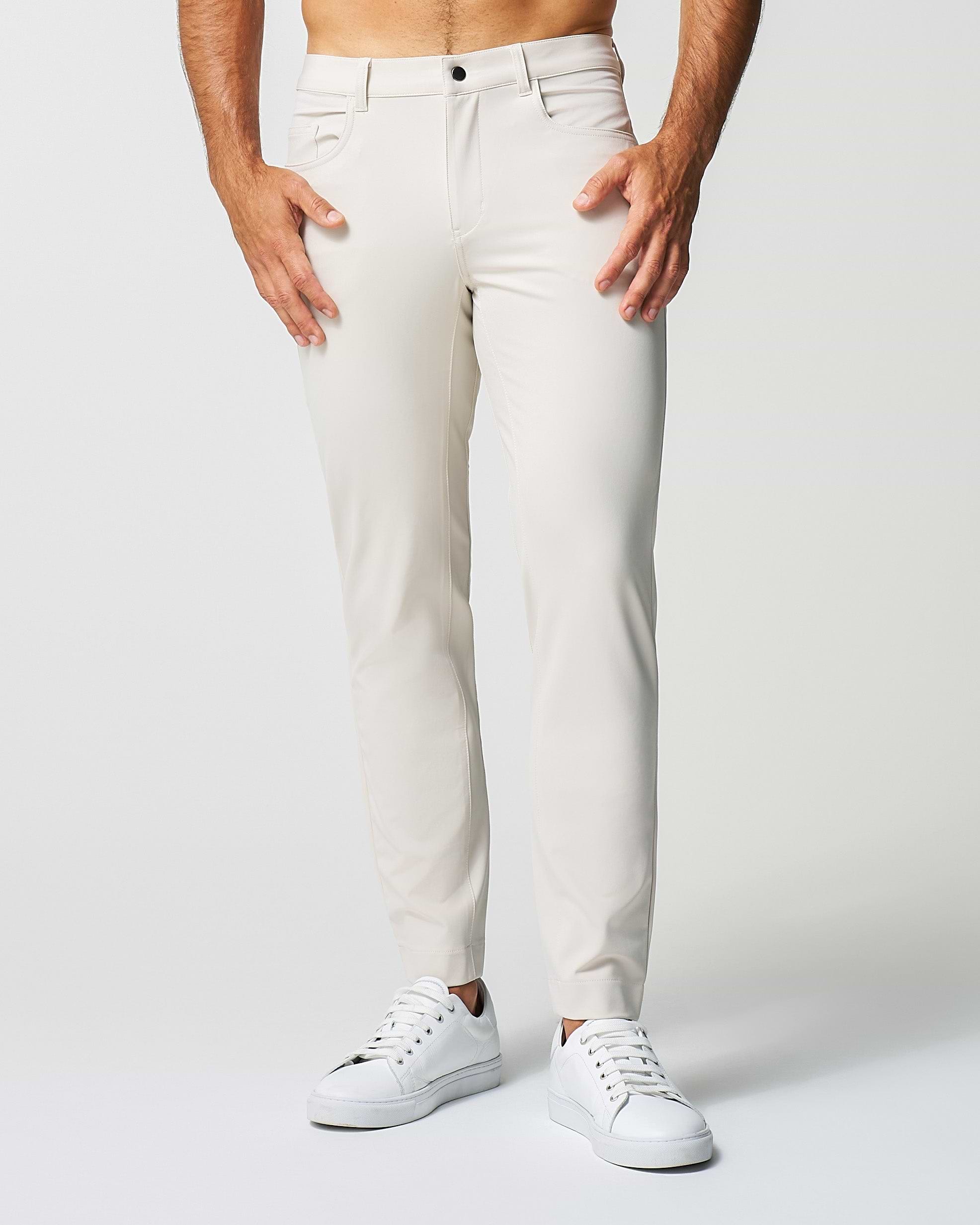 Athletic Fit Stretch Tech Chino - Light Khaki