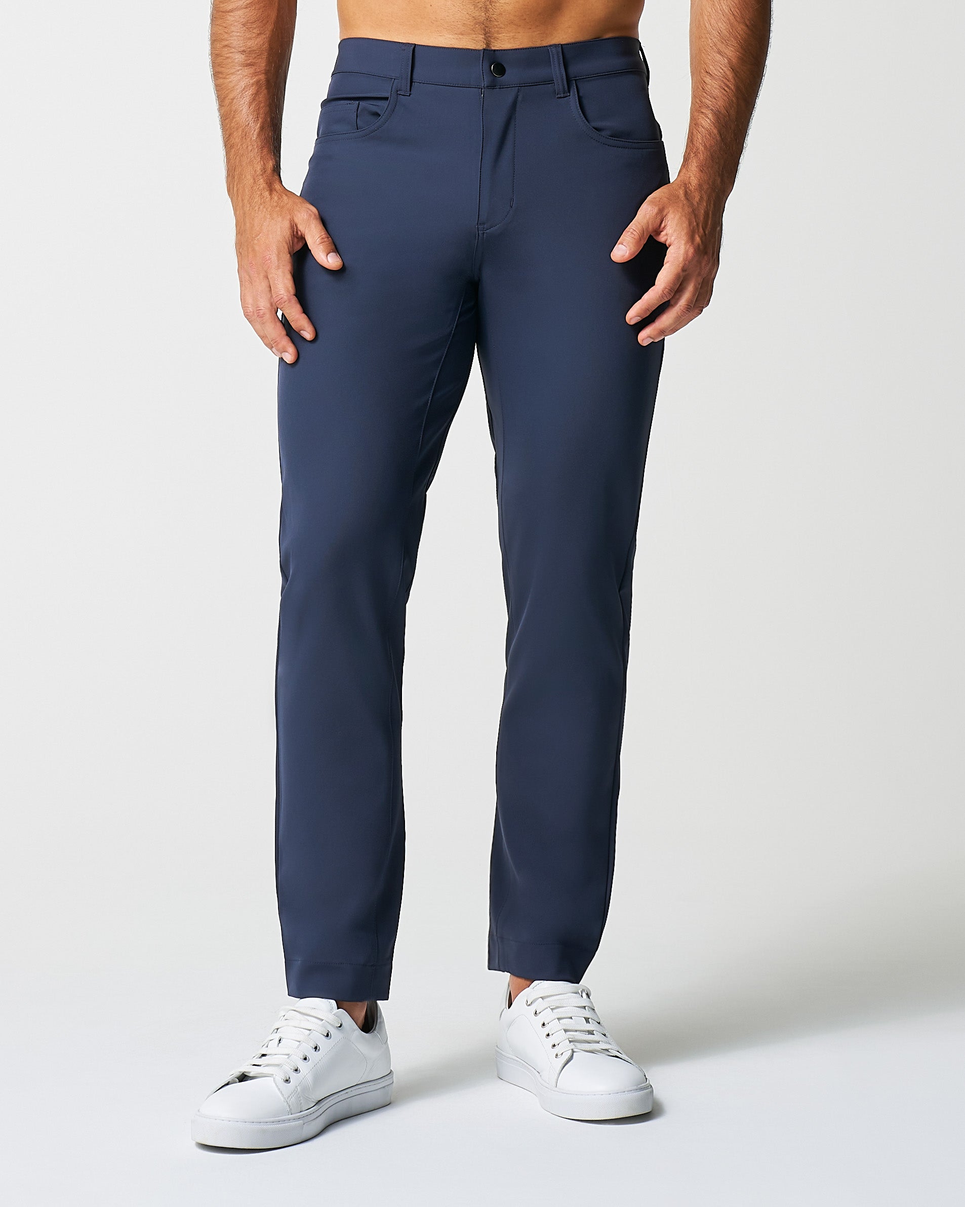 Athletic Fit Stretch Tech Chino - Navy