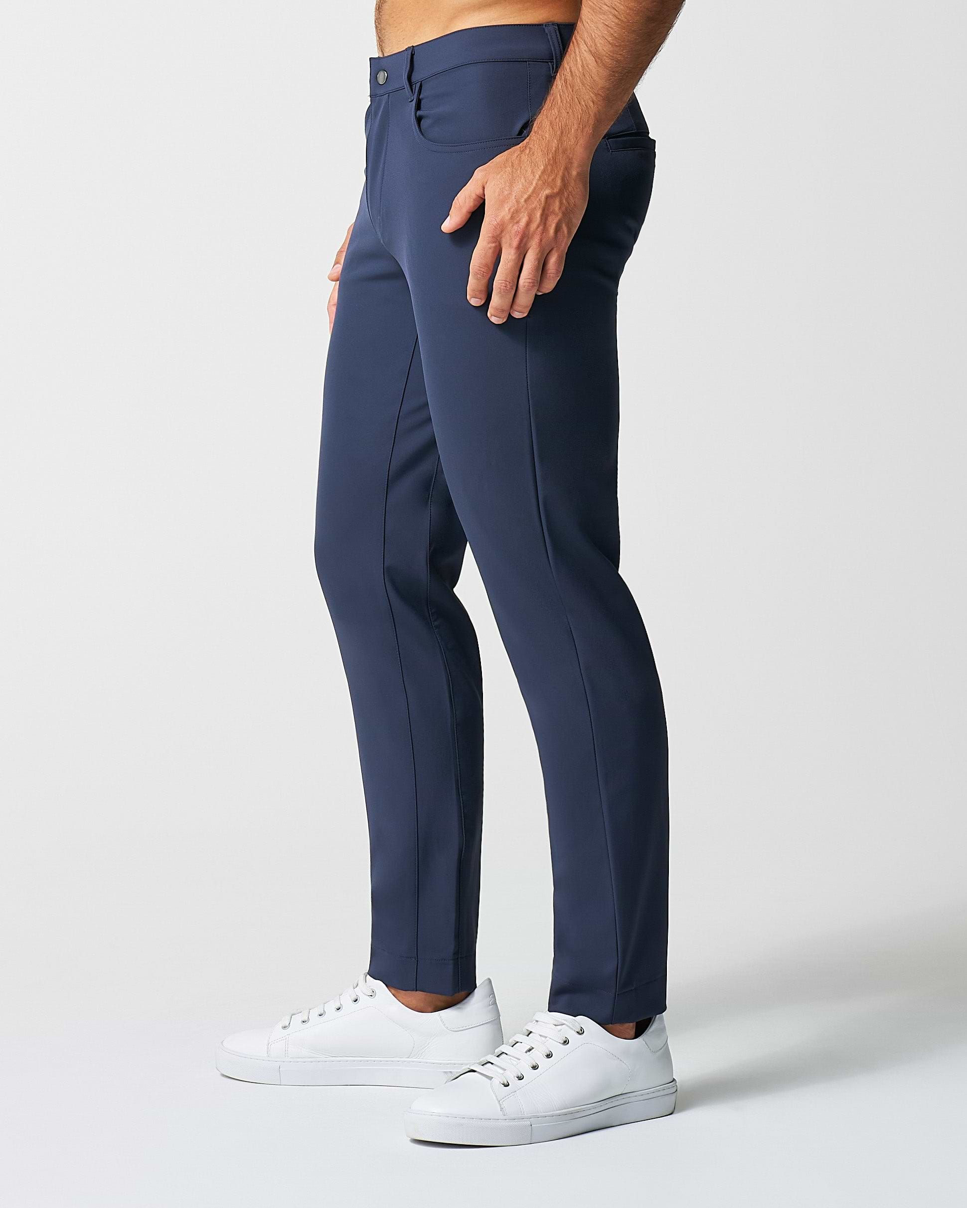 Athletic Fit Stretch Tech Chino - Navy