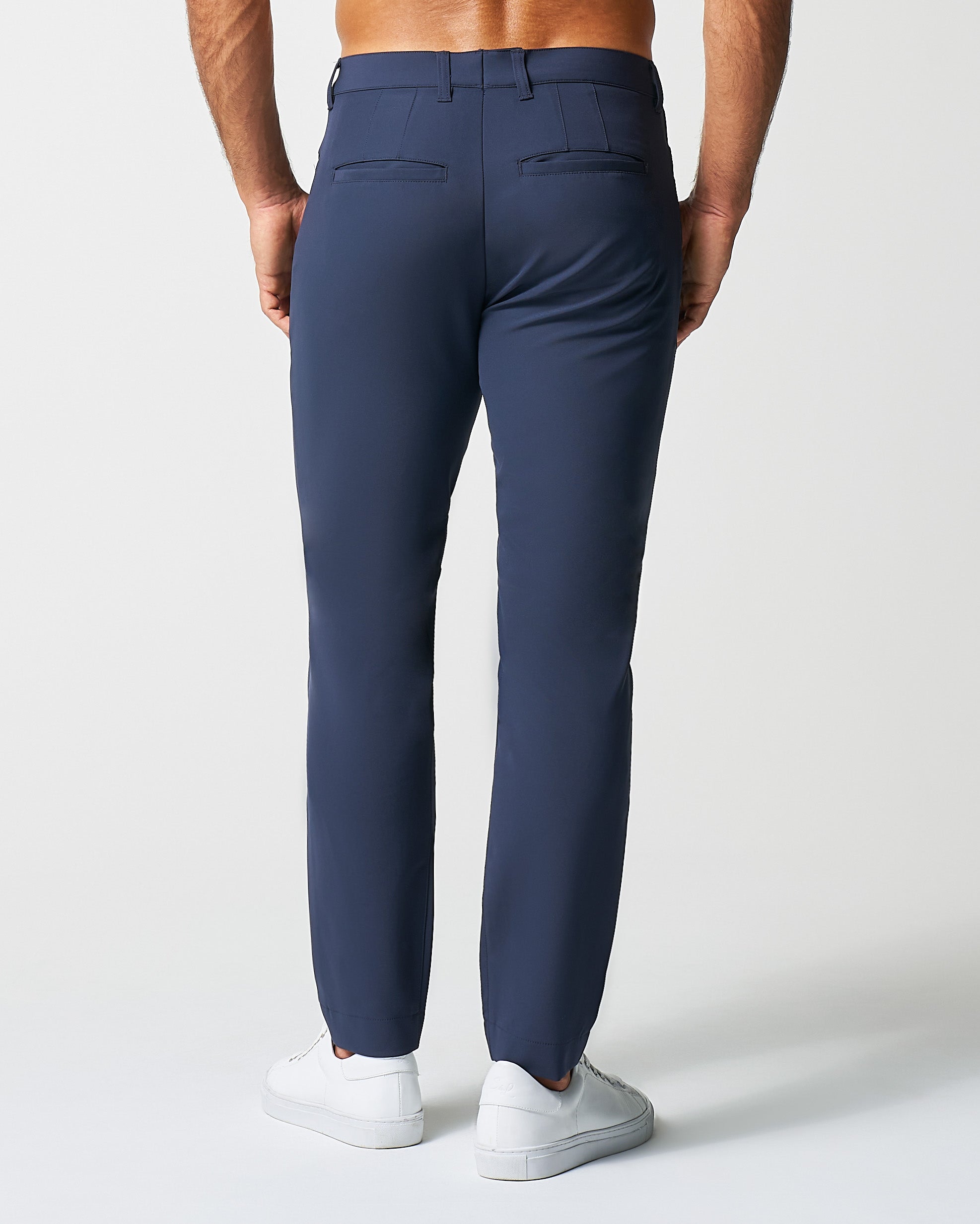 Athletic Fit Stretch Tech Chino - Navy