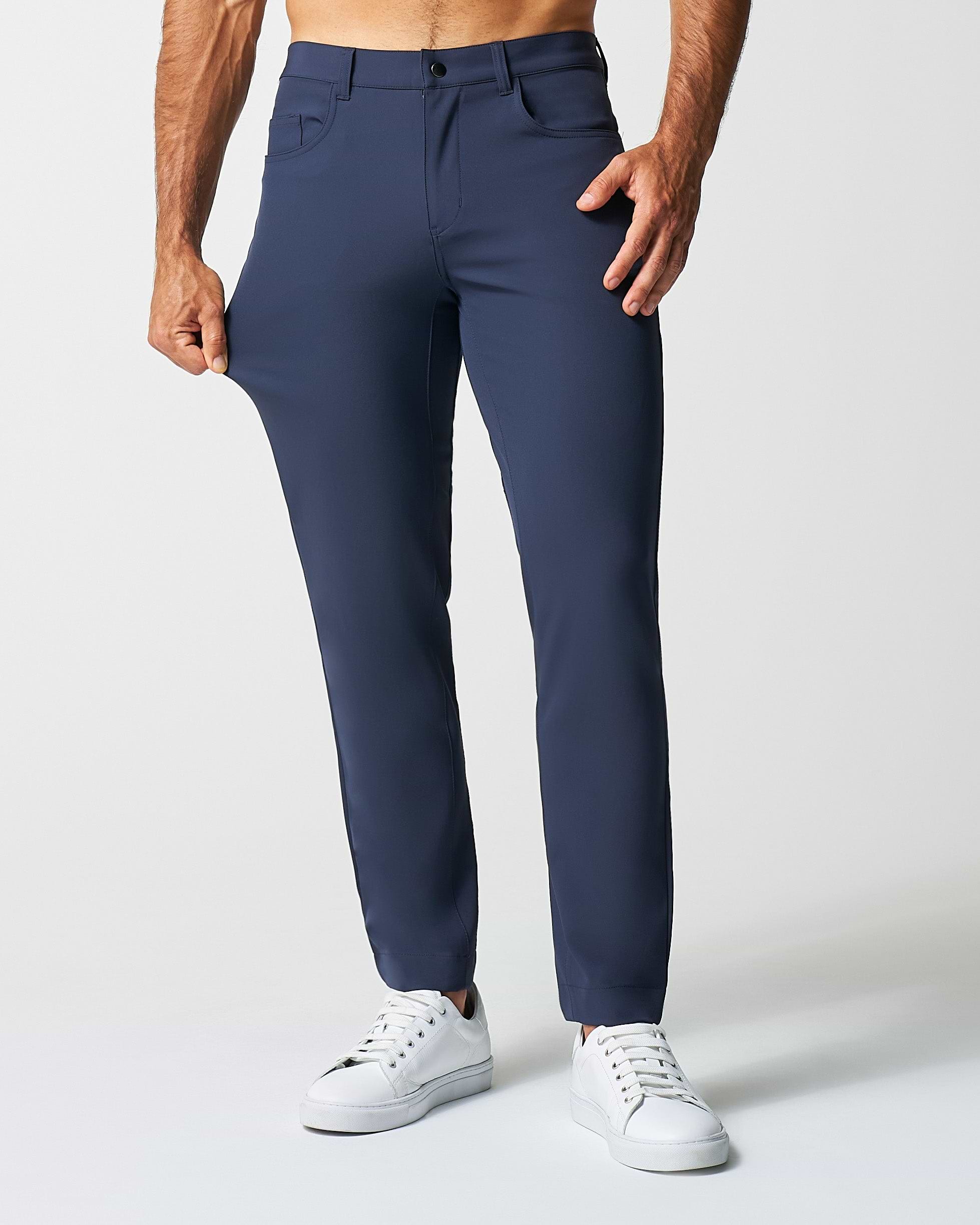 Athletic Fit Stretch Tech Chino - Navy