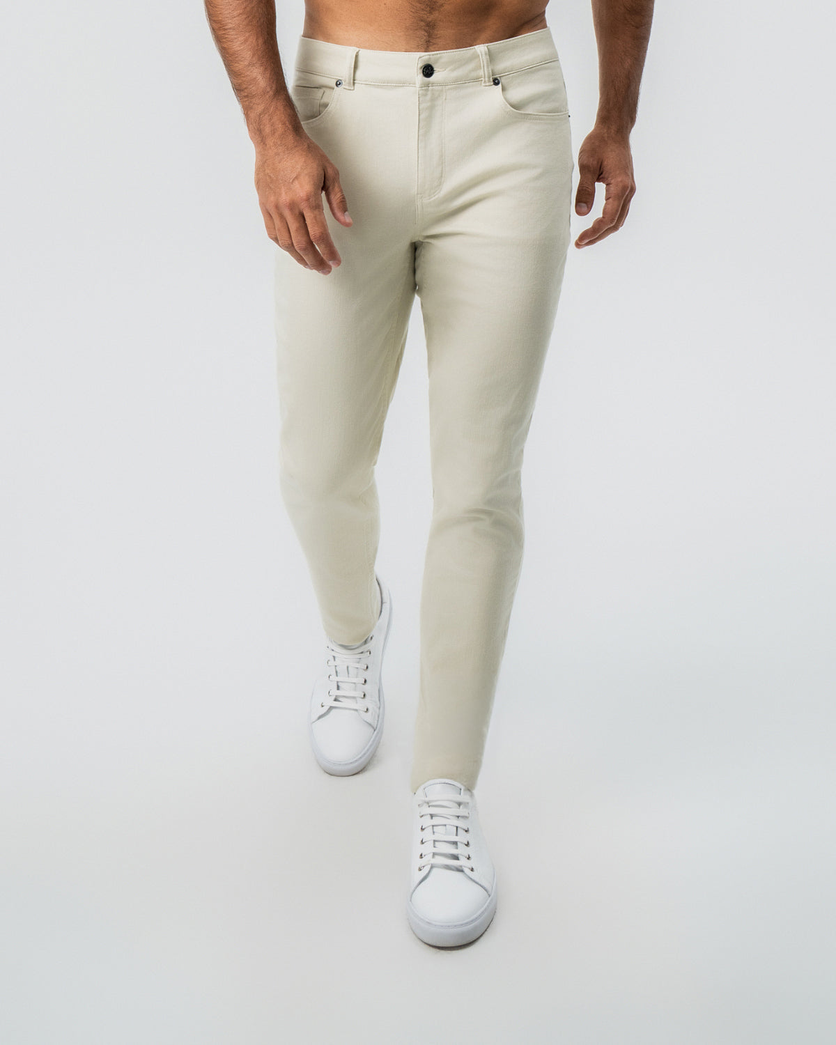 Performance Cotton Twill 5 Pocket Pant - Tan