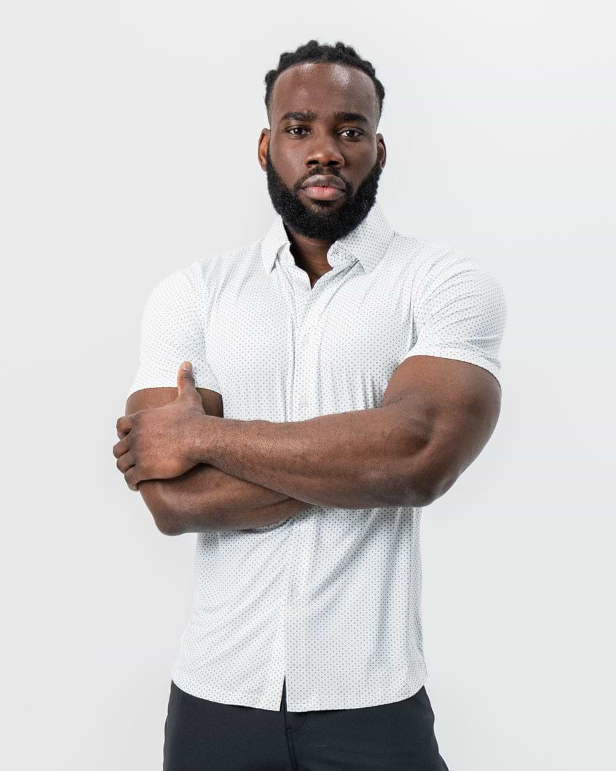 "The Axwell" Black Circle With Dots