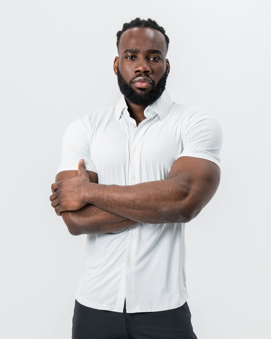 "The Axwell" Black Circle With Dots