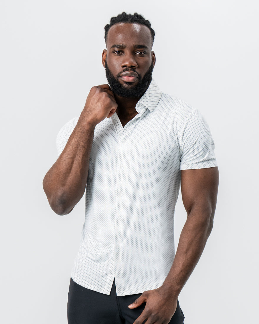 "The Axwell" Black Circle With Dots