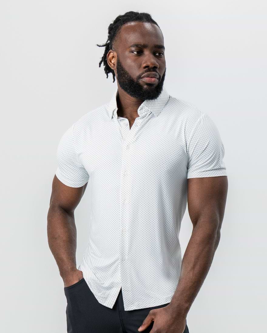 "The Axwell" Black Circle With Dots