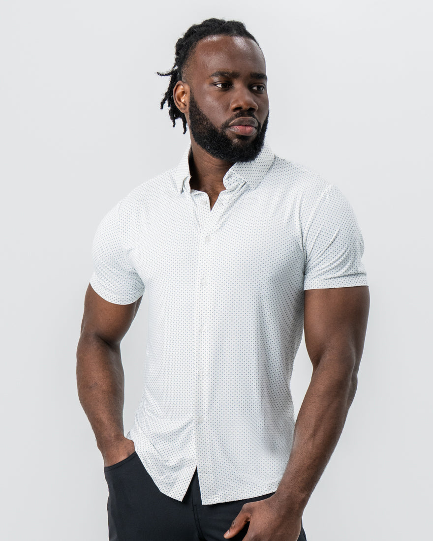 "The Axwell" Black Circle With Dots