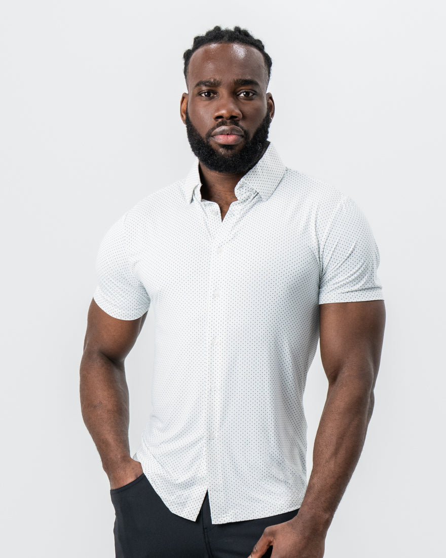 "The Axwell" Black Circle With Dots