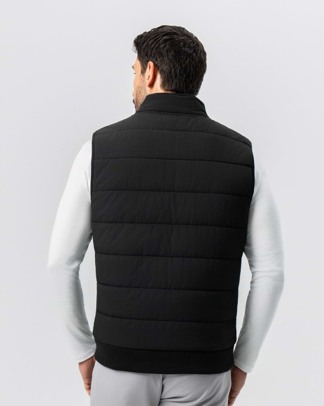 Down Vest - Black