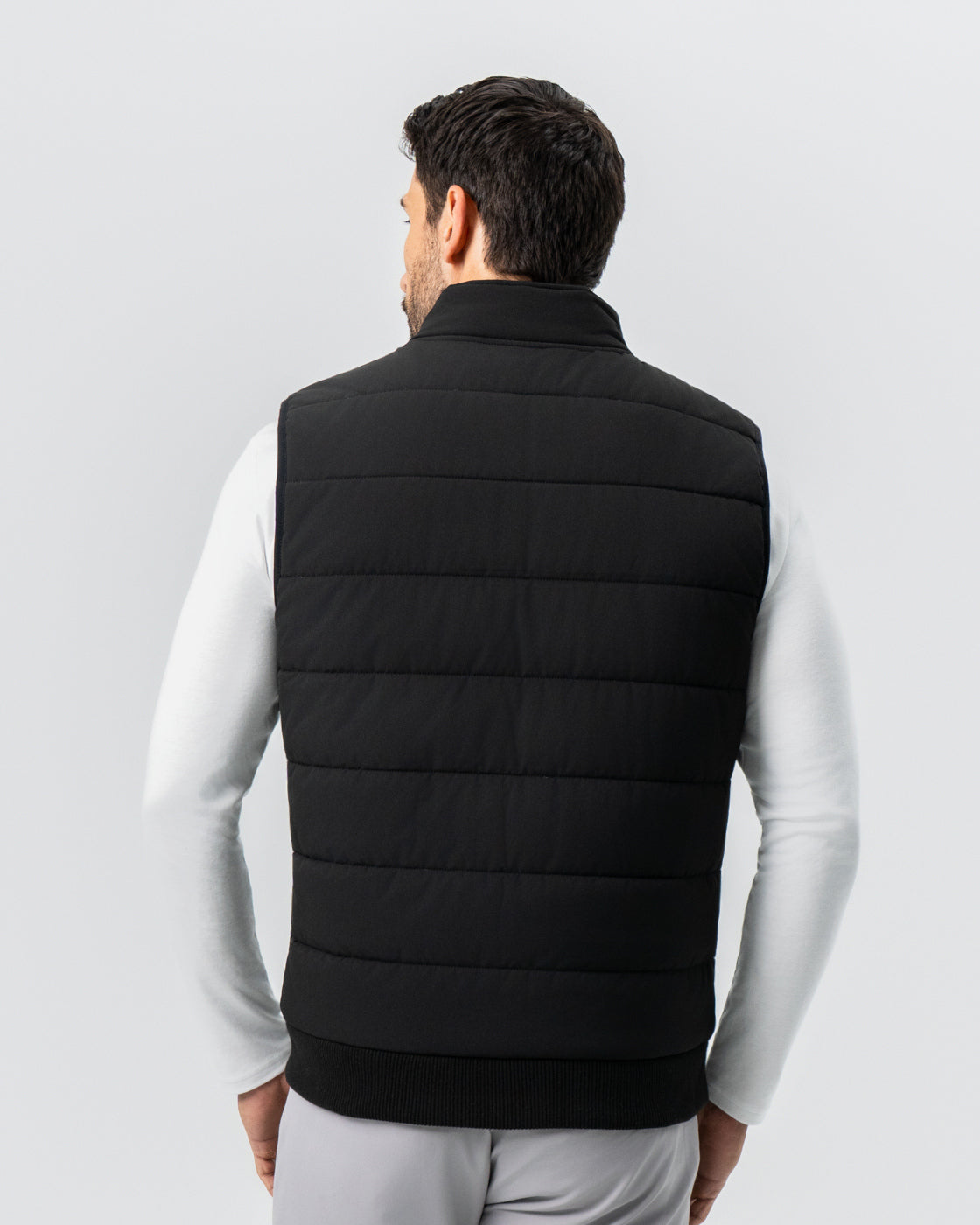 Down Vest - Black