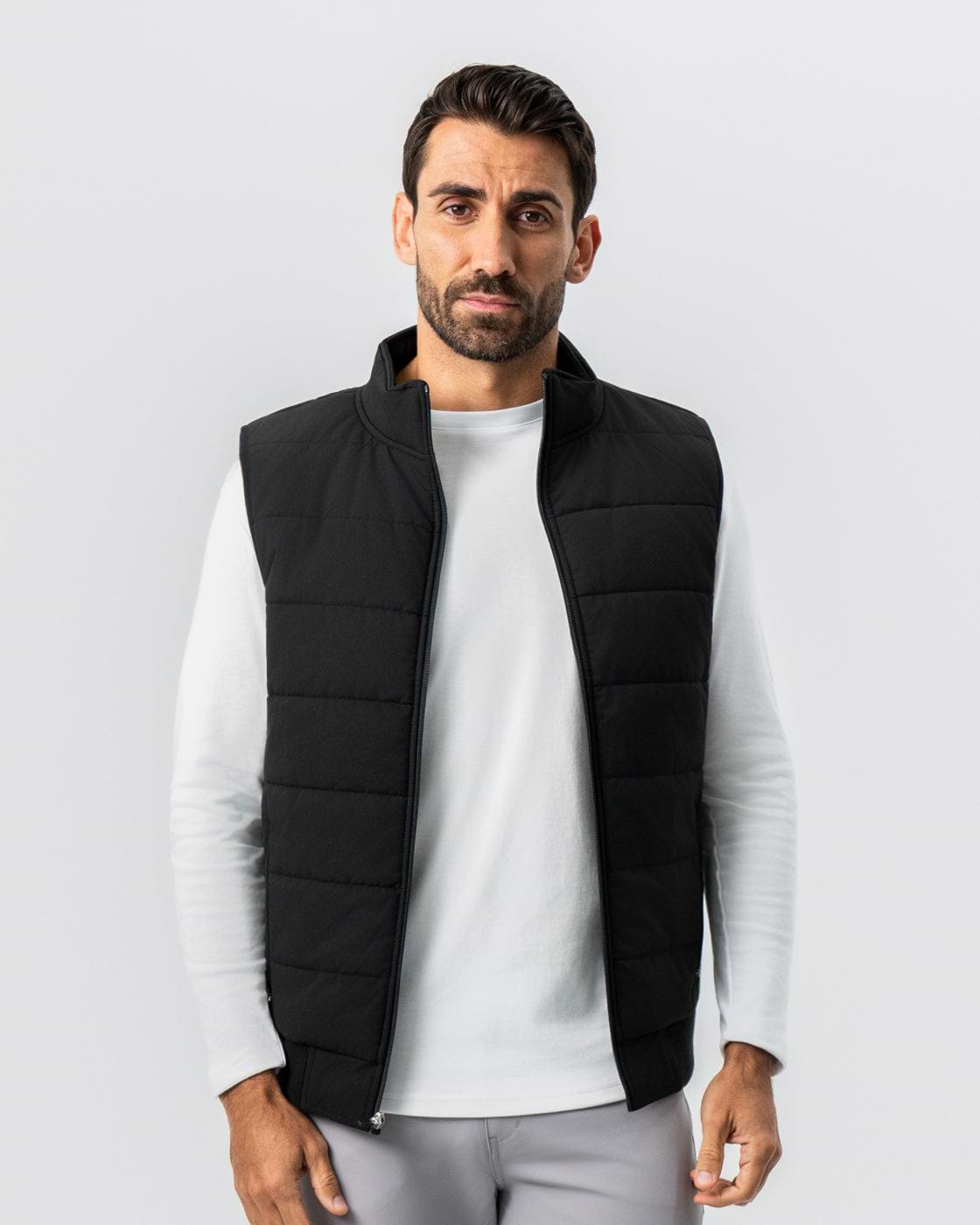 Down Vest - Black