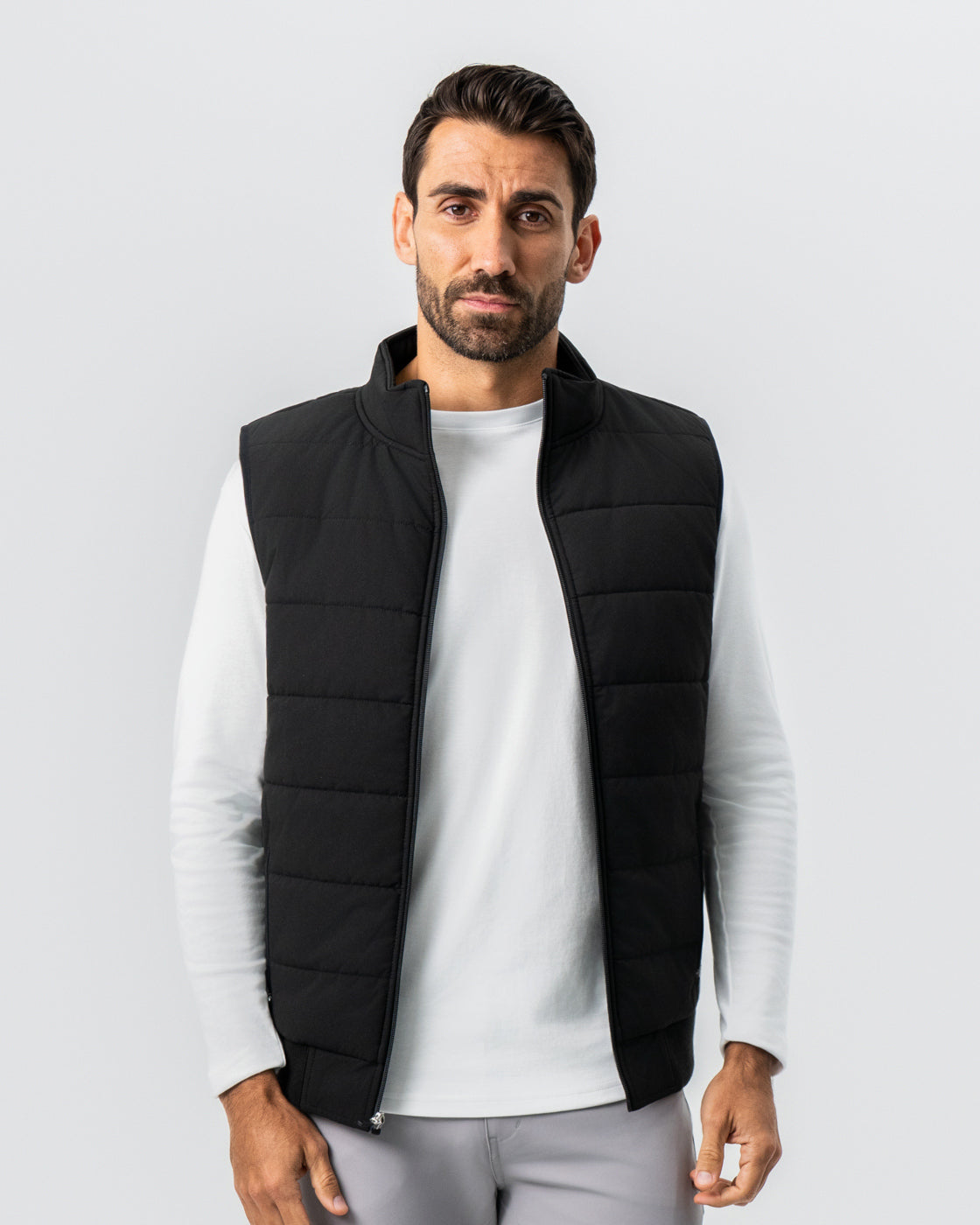 Down Vest - Black