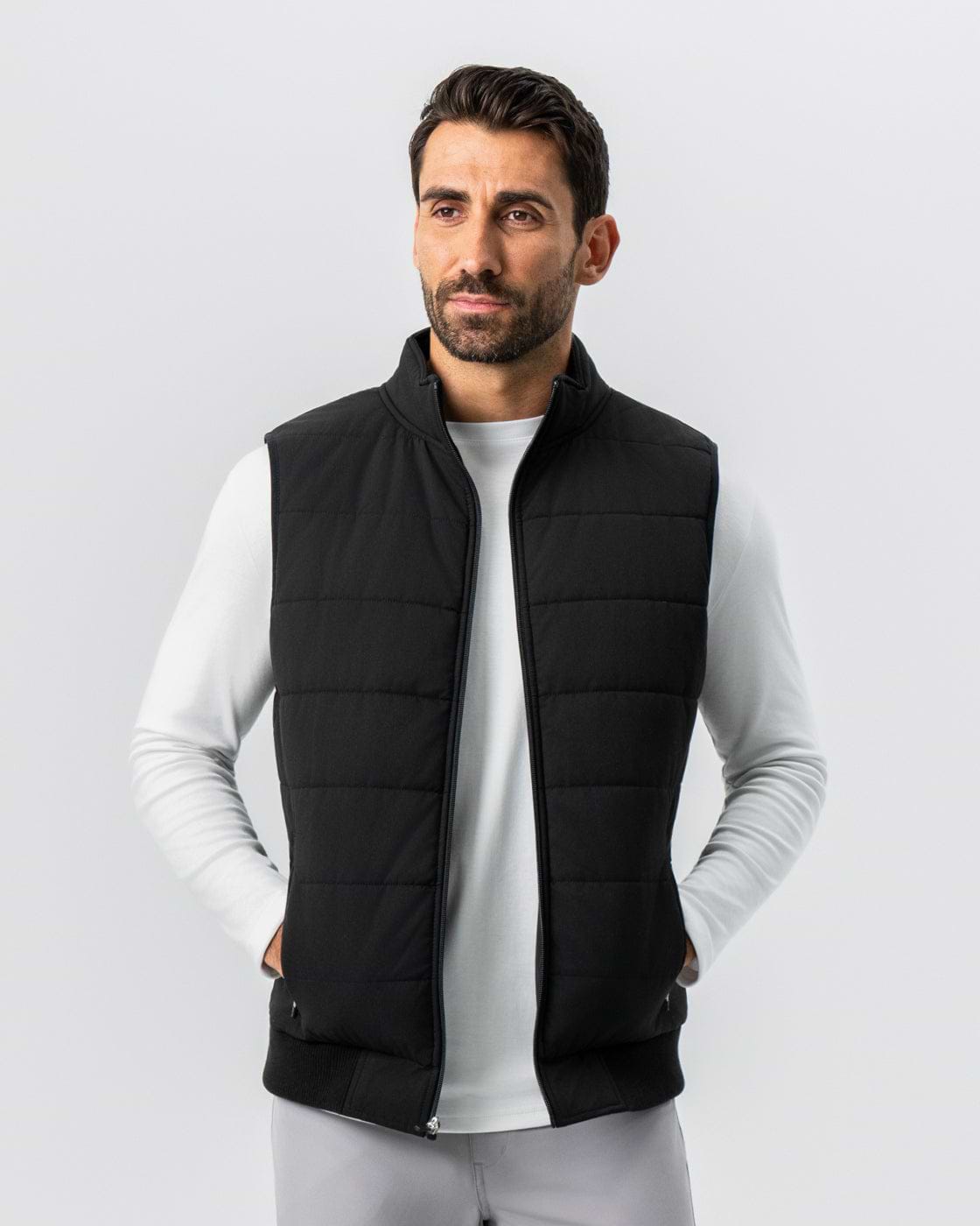 Down Vest - Black