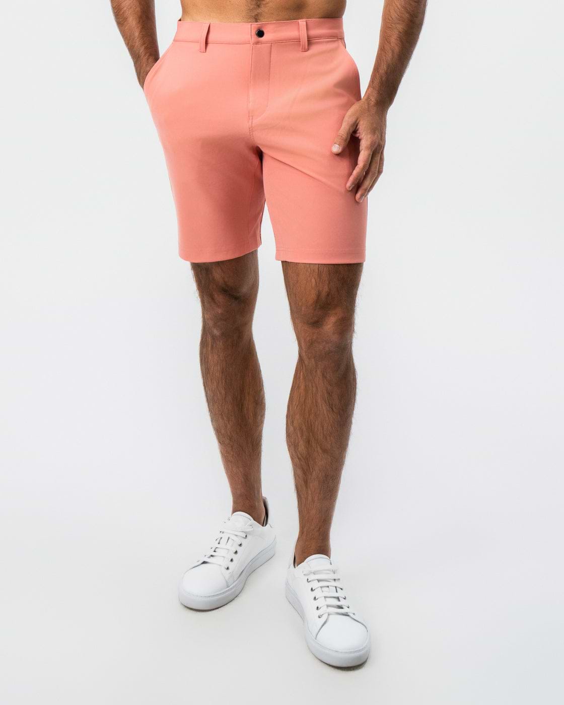 Athletic Fit Shorts - Salmon