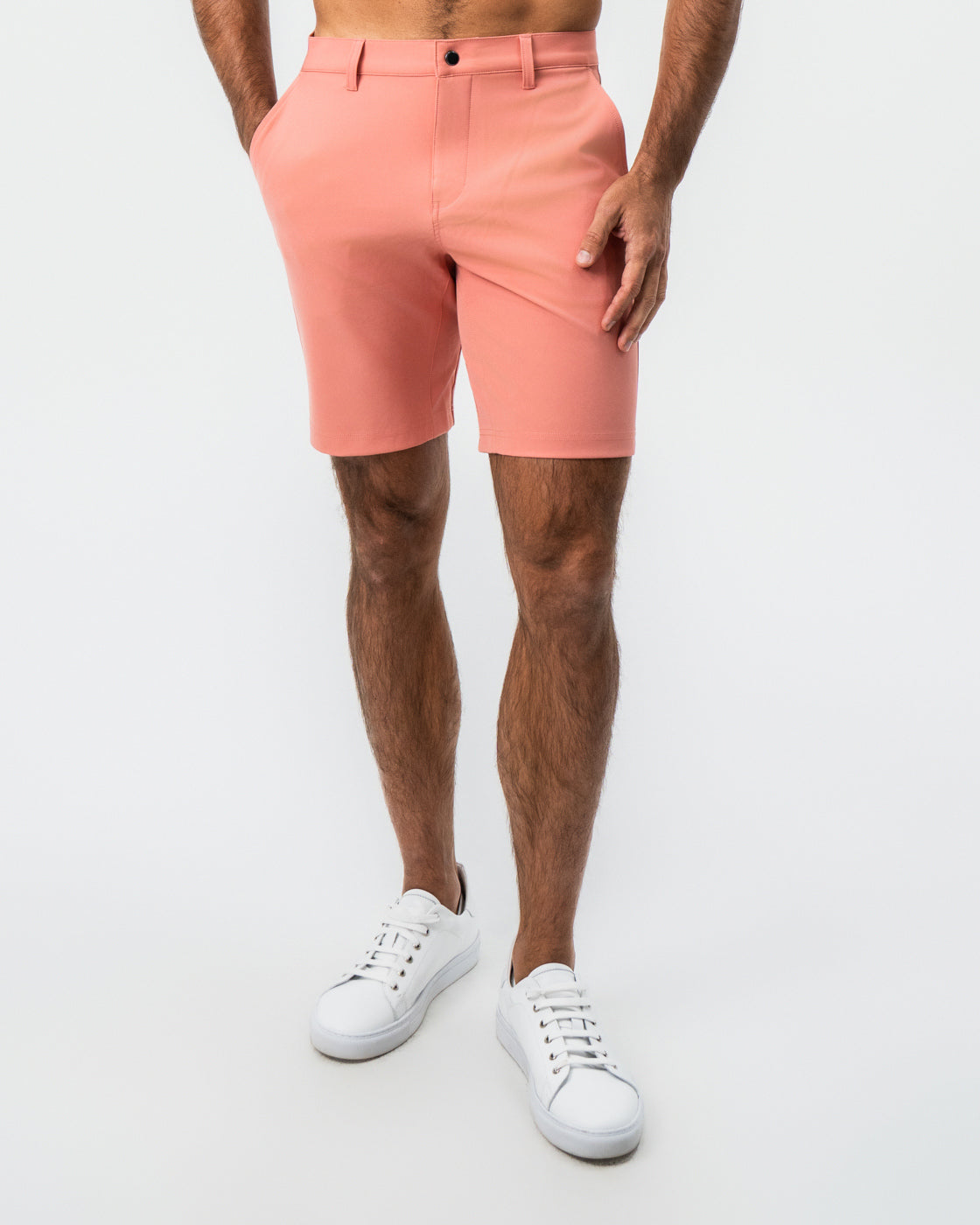 Athletic Fit Shorts - Salmon