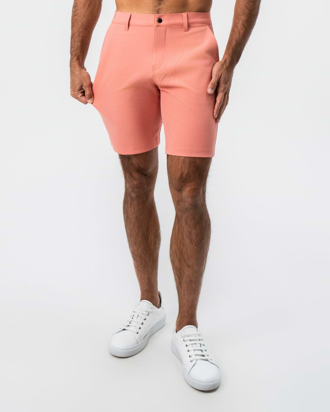 Athletic Fit Shorts - Salmon