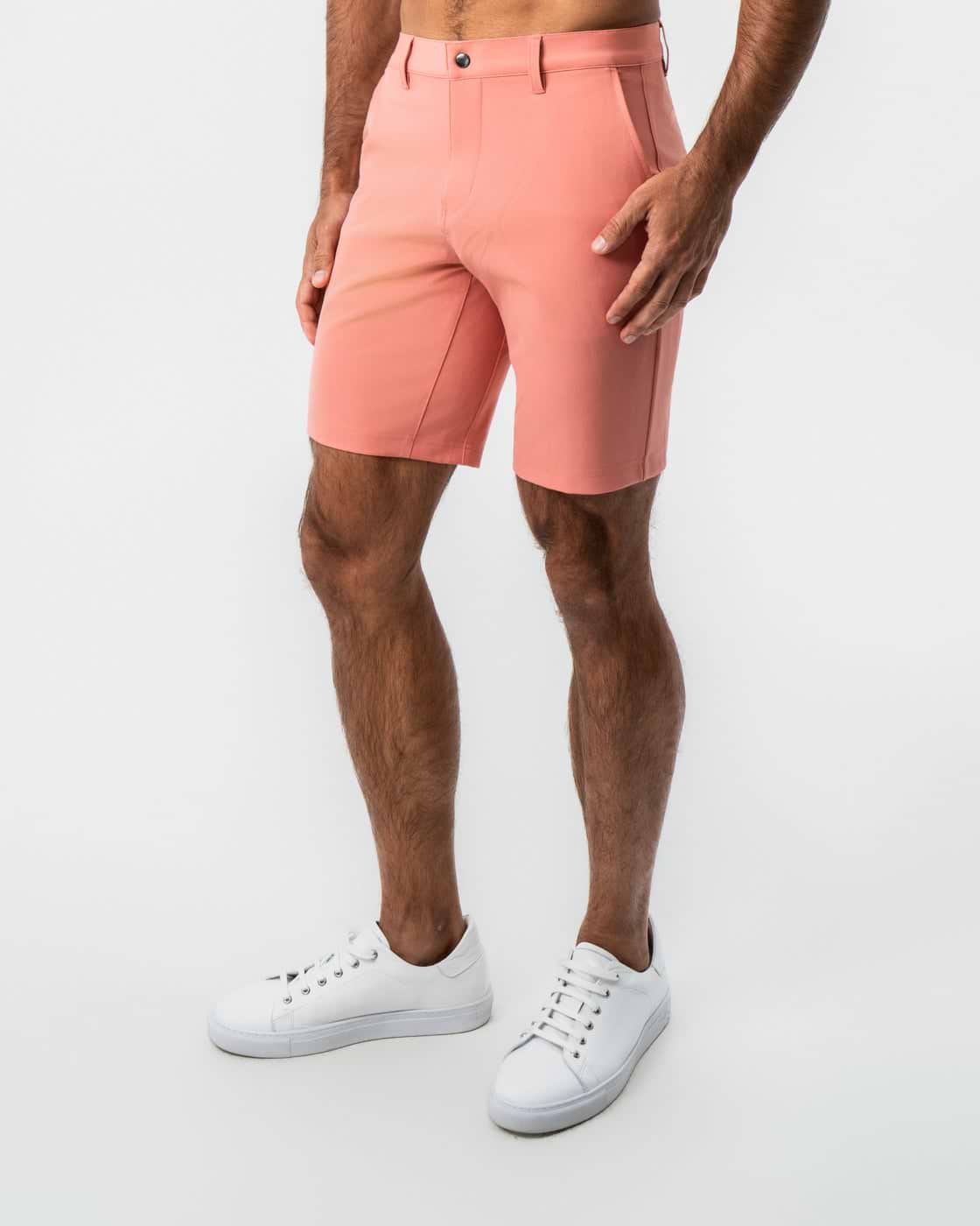 Athletic Fit Shorts - Salmon