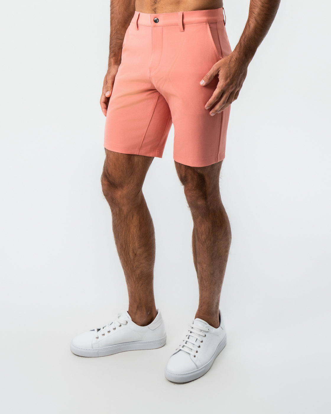 Athletic Fit Shorts - Salmon