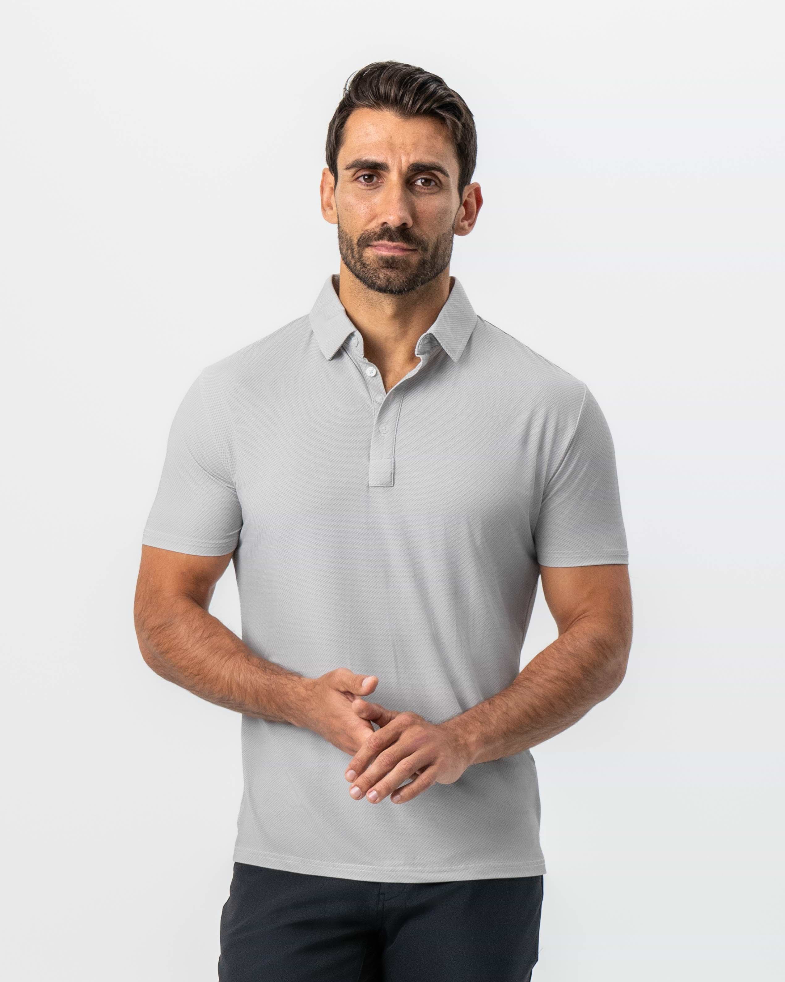 "The Craig" Light Grey Mini Houndstooth