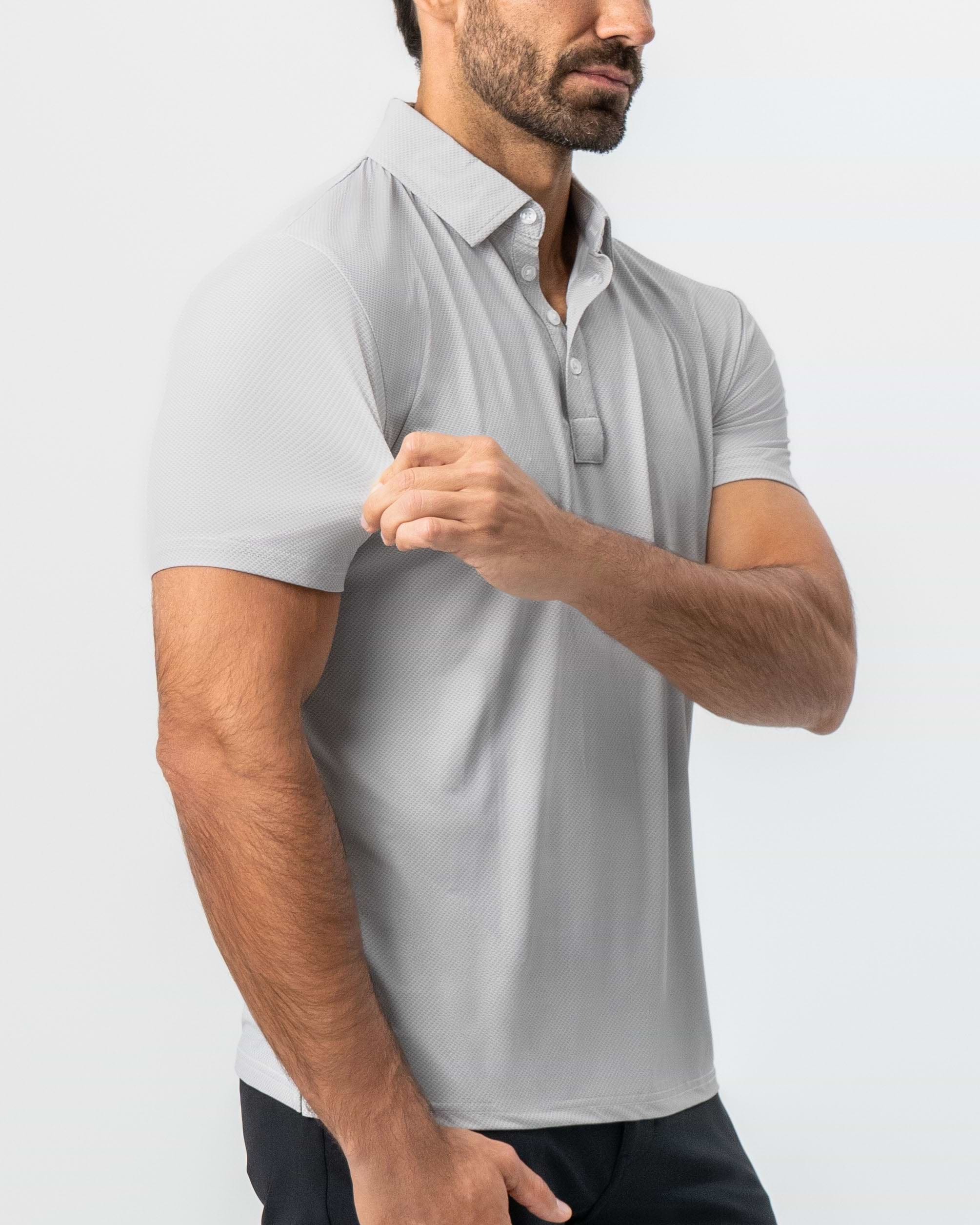 "The Craig" Light Grey Mini Houndstooth