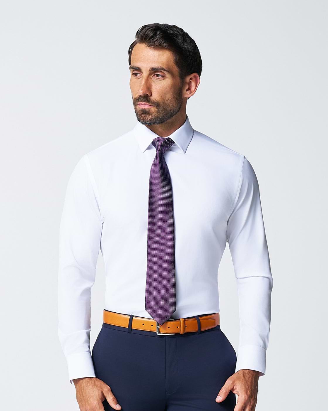 "The Springer" Solid White - Classic Fit
