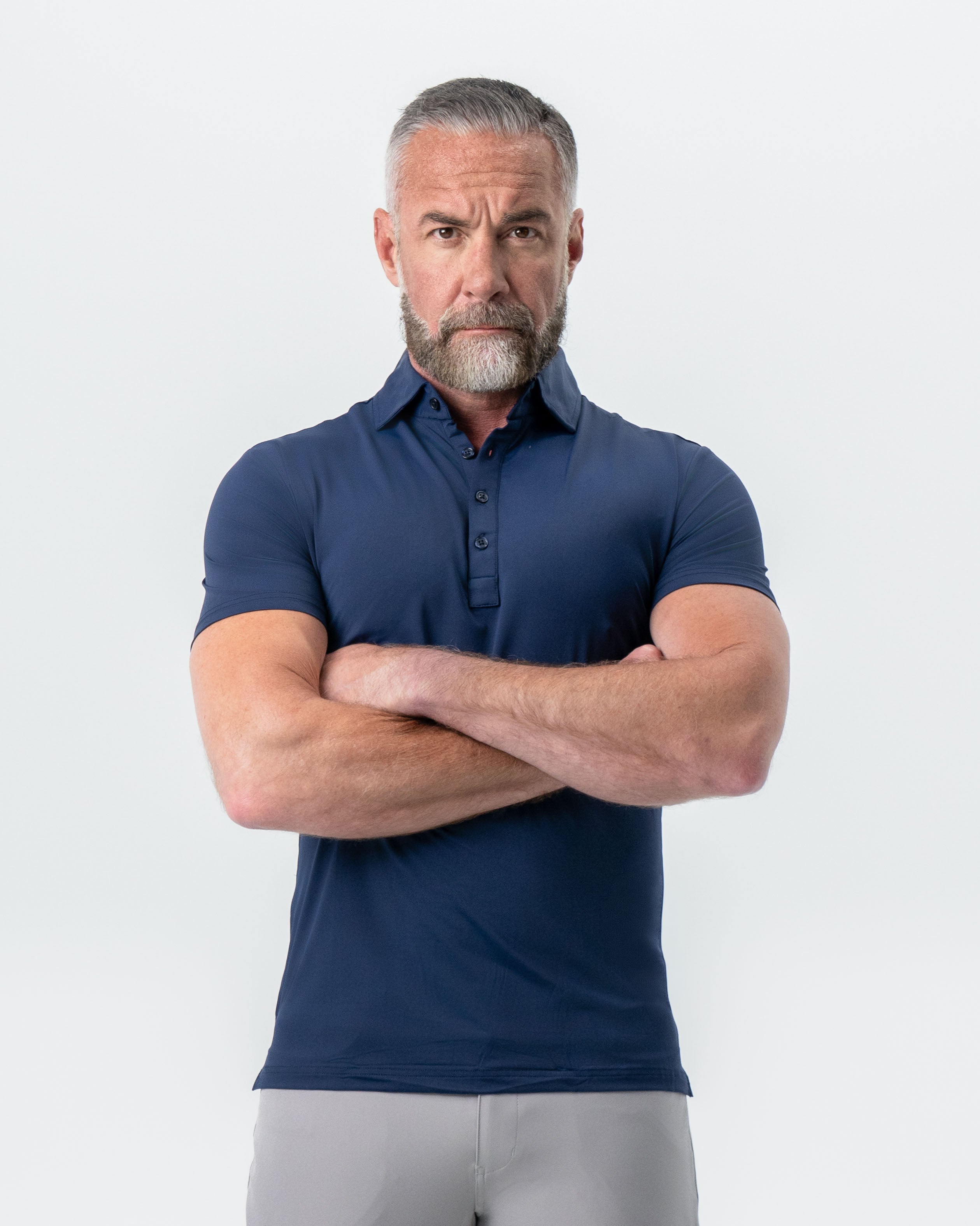 "The Midnight" Solid Navy