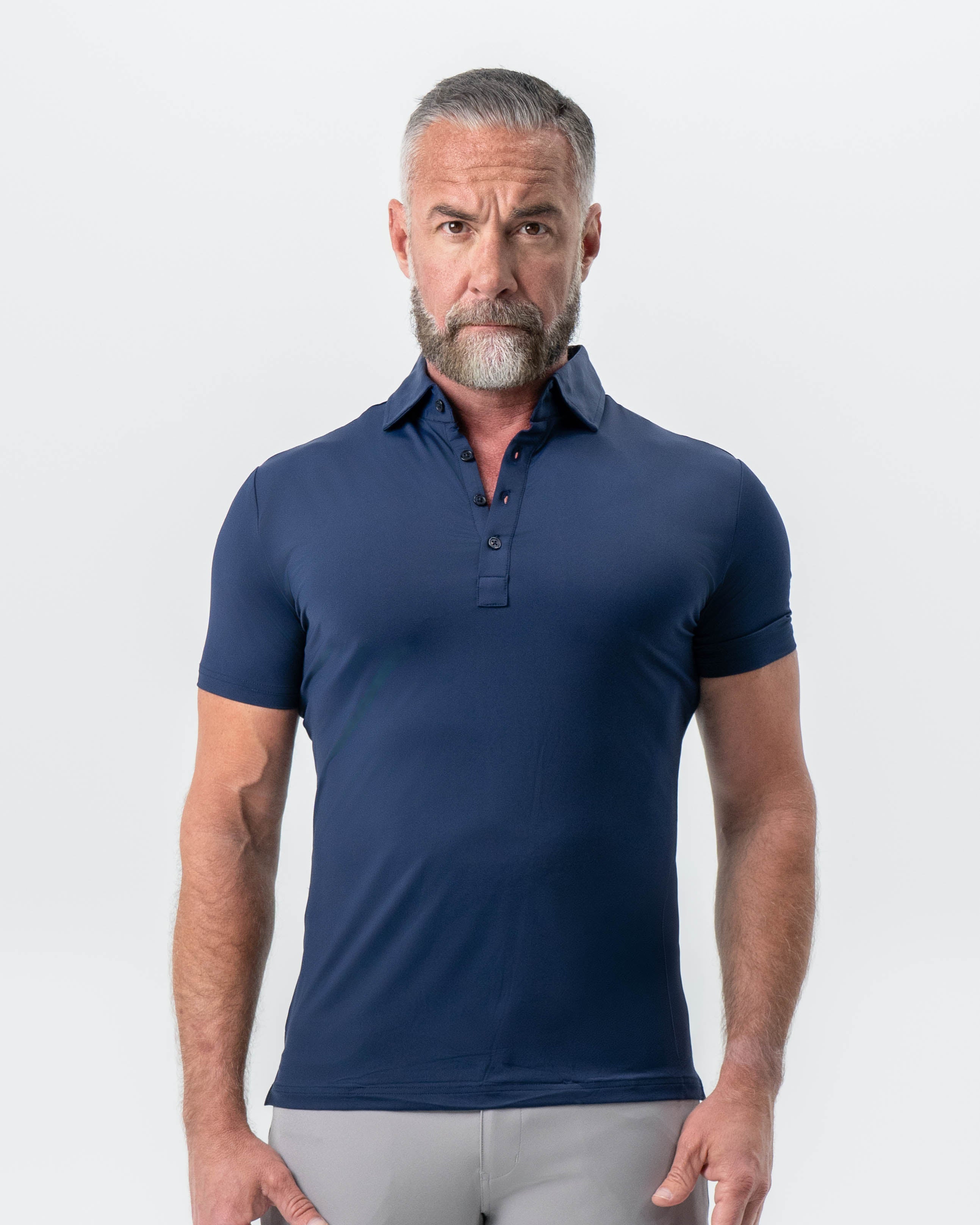 "The Midnight" Solid Navy