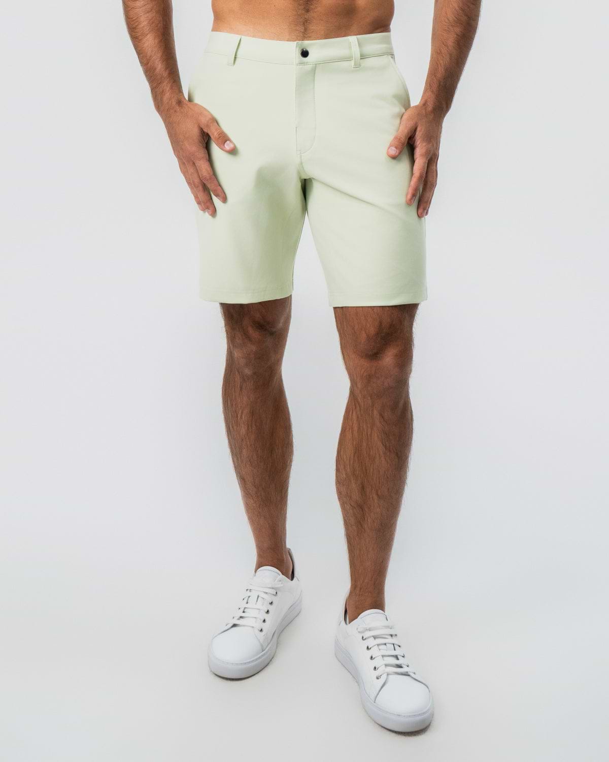 Athletic Fit Shorts - Mint Green