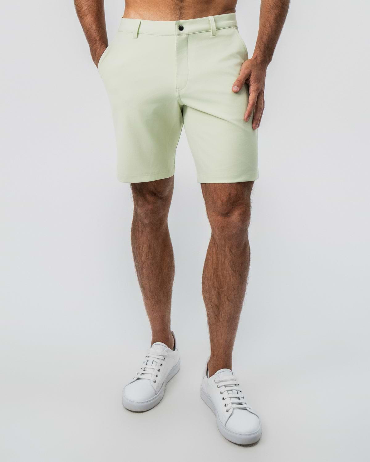 Athletic Fit Shorts - Mint Green