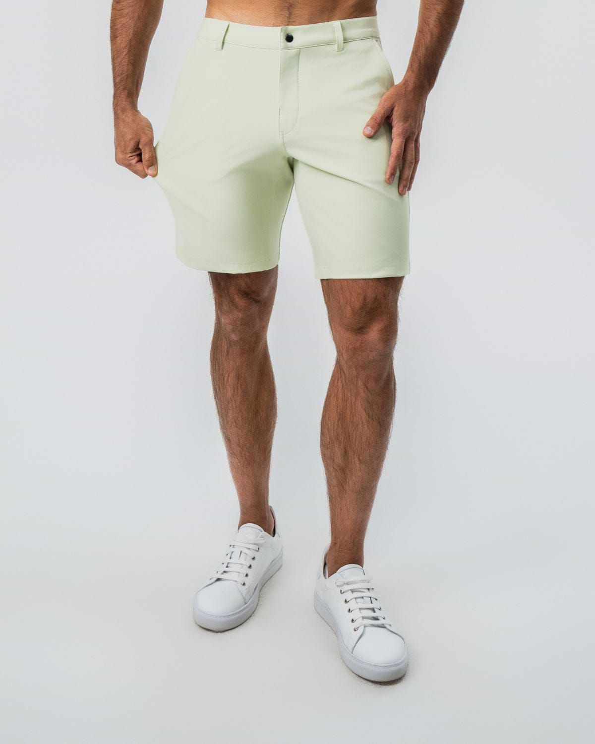 Athletic Fit Shorts - Mint Green